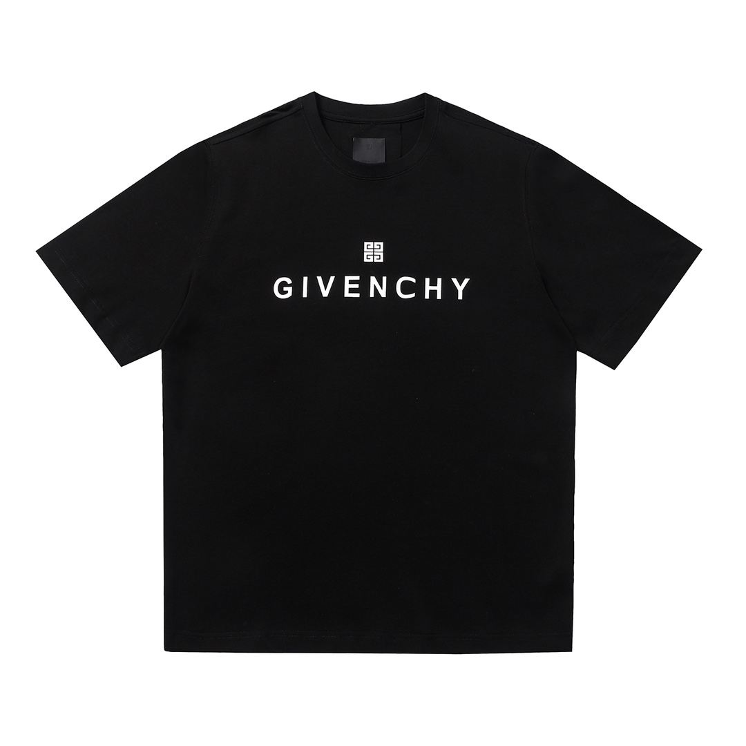 6106-- Givenchy GVC clásico logo estampado estampado manga corta Talla: