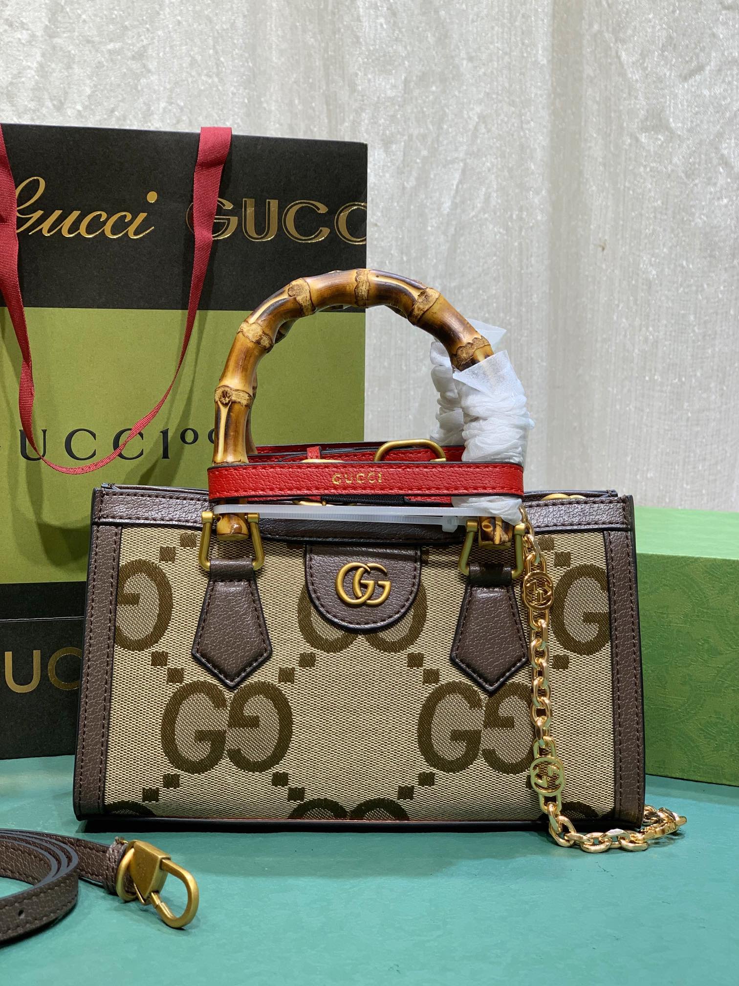 Gucci Diana Crossbody & Shoulder Bags Designer Wholesale Replica
 Gold Pink