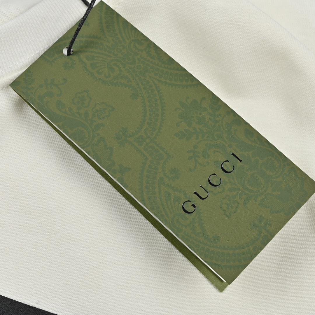 170 Gucci 古驰 兔年限定印花短袖