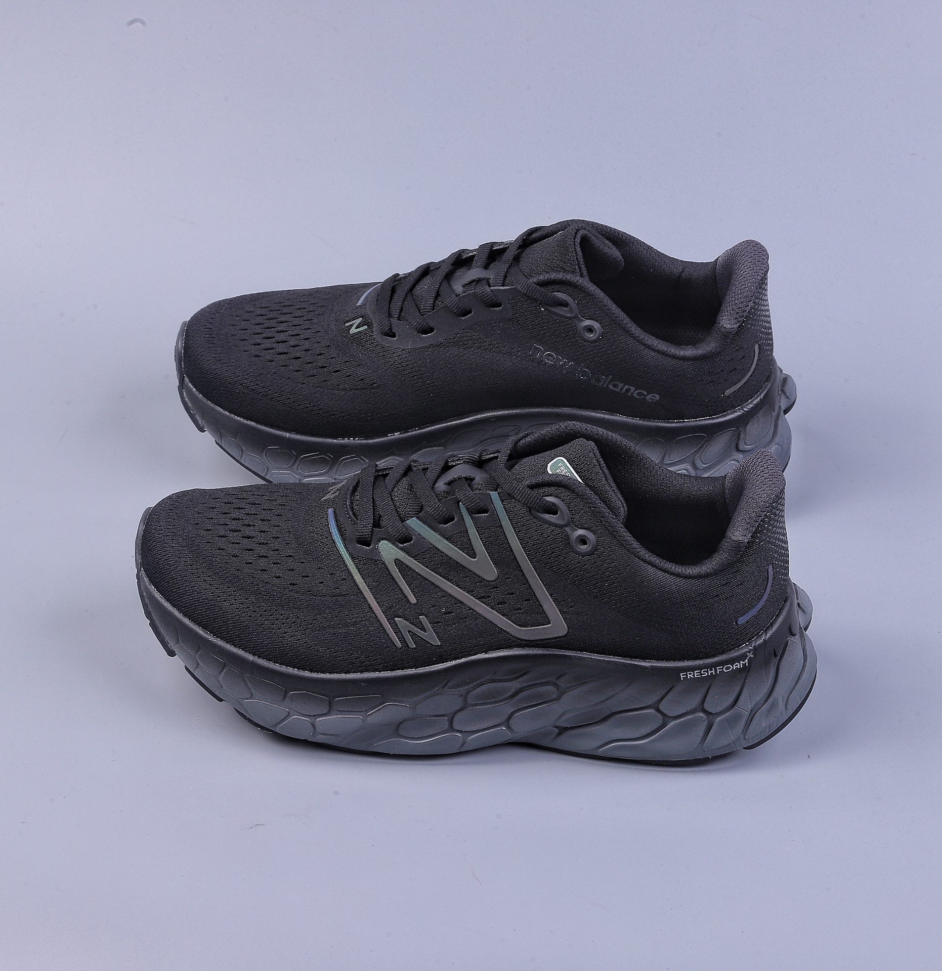 New Balance Fresh Foam x More V4 thick-soled fashionable casual running shoes MMORBG4