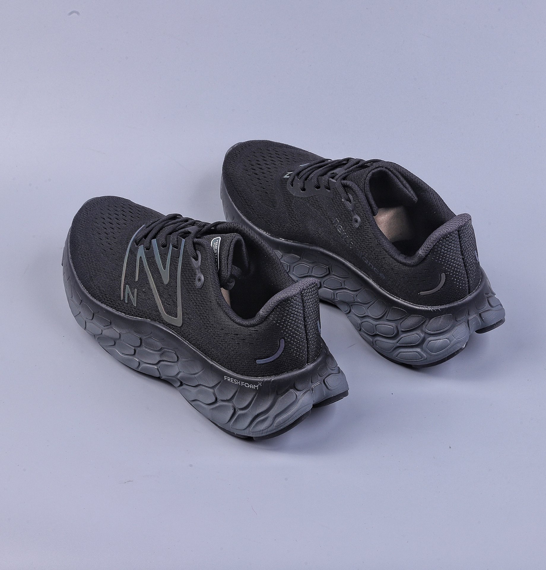 New Balance Fresh Foam x More V4 thick-soled fashionable casual running shoes MMORBG4