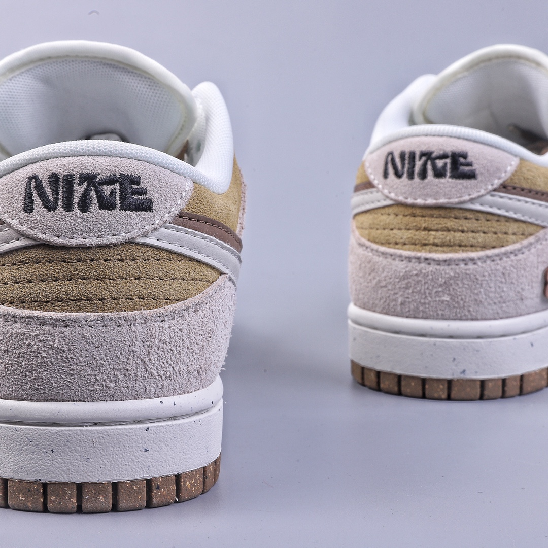 220 史诗级性价比NK Dunk Low SE 85 双钩复古休闲板鞋 白棕小熊 DO9457-113