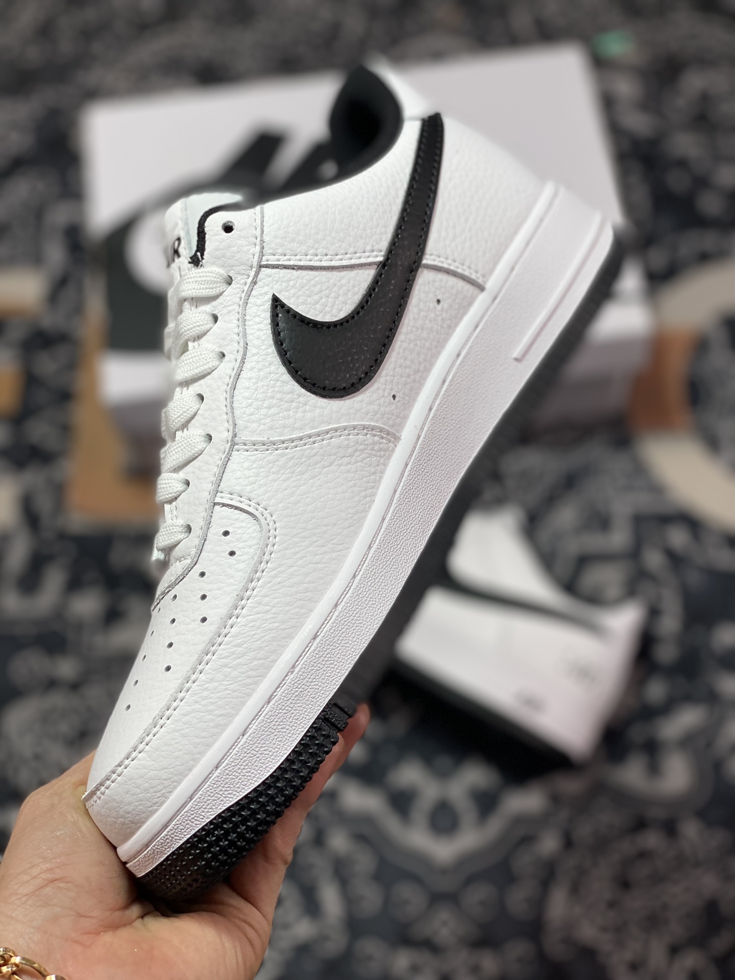240 Nike Air Force 1'07”40th Anniversary/White Black”空军一号MN5263-127