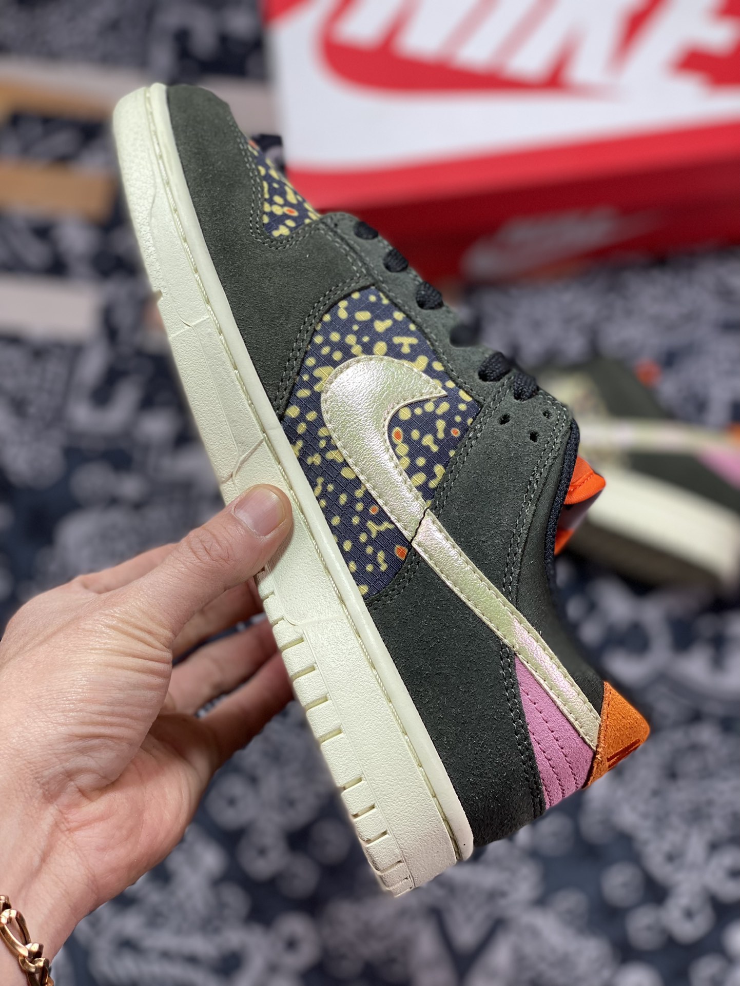 280 NK Dunk Low ”Rainbow Trout” 鱼鱼 联名款 SB低帮休闲板鞋 FH7523-300