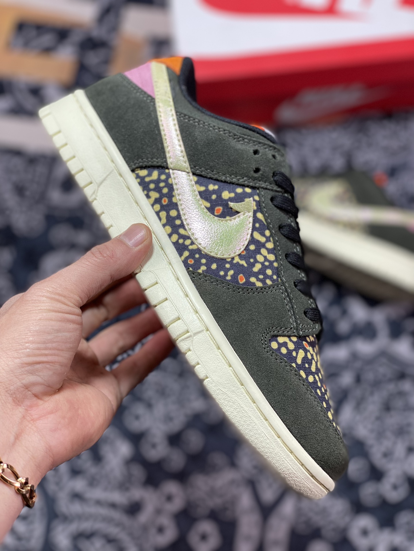 280 NK Dunk Low ”Rainbow Trout” 鱼鱼 联名款 SB低帮休闲板鞋 FH7523-300