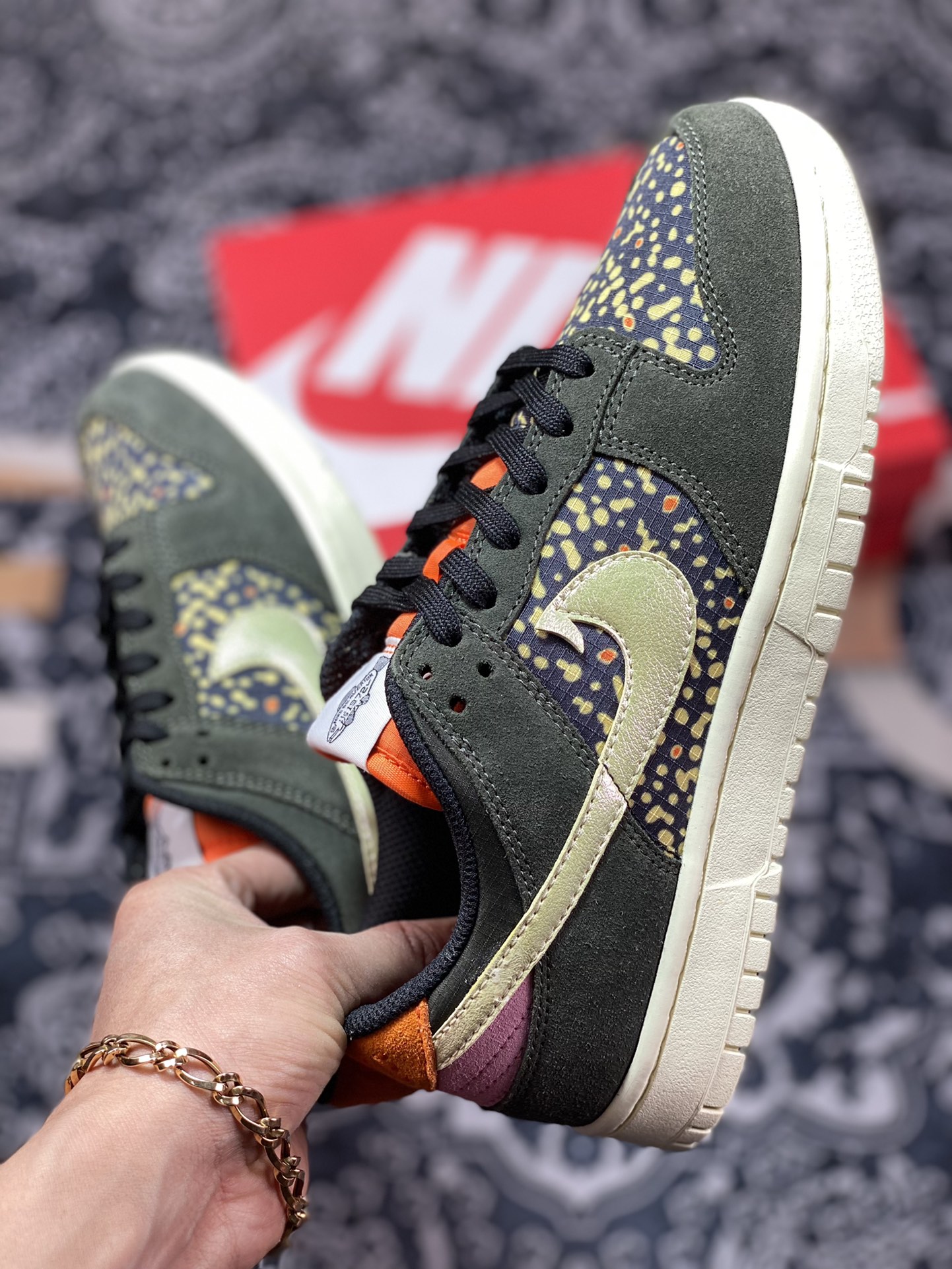280 NK Dunk Low ”Rainbow Trout” 鱼鱼 联名款 SB低帮休闲板鞋 FH7523-300