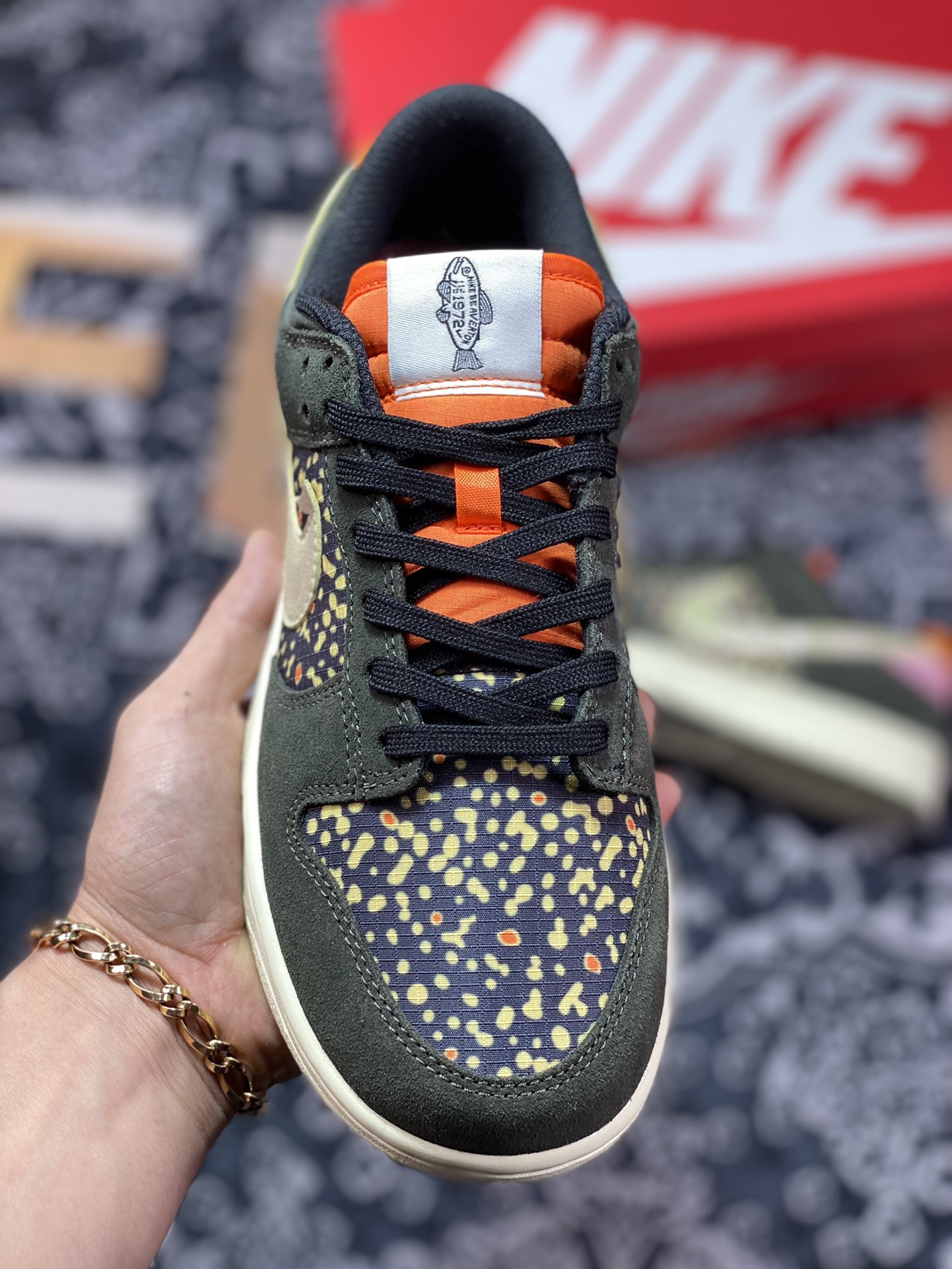 280 NK Dunk Low ”Rainbow Trout” 鱼鱼 联名款 SB低帮休闲板鞋 FH7523-300
