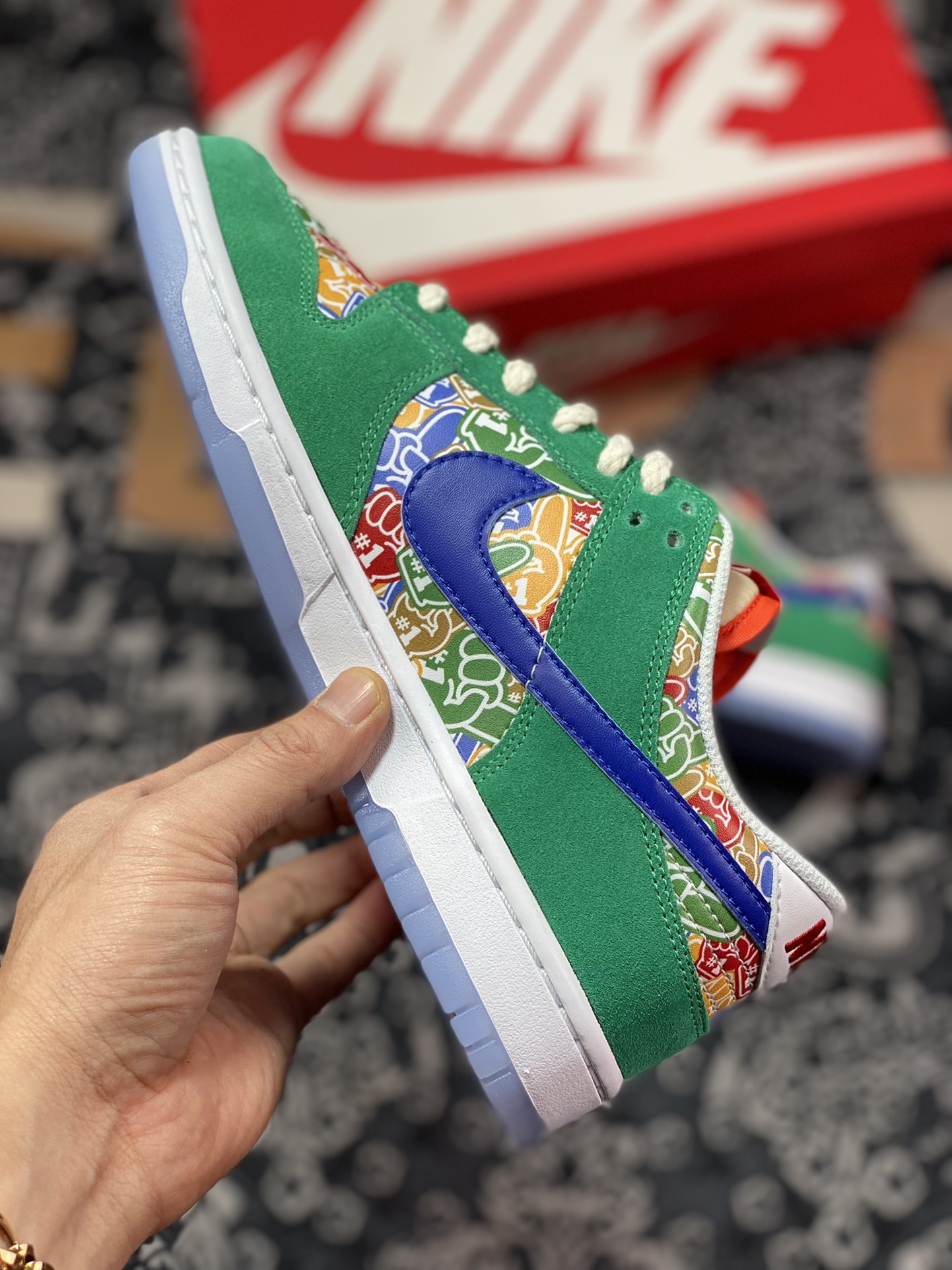 280 Nike SB Dunk Low”Foam Finger”扣篮系列低帮休闲运动滑板板鞋DZ5184-300
