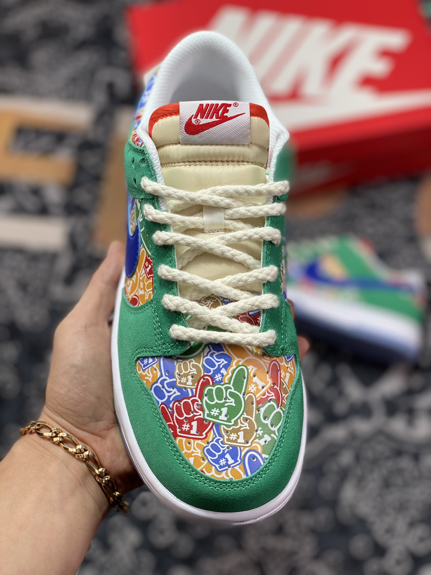 280 Nike SB Dunk Low”Foam Finger”扣篮系列低帮休闲运动滑板板鞋DZ5184-300