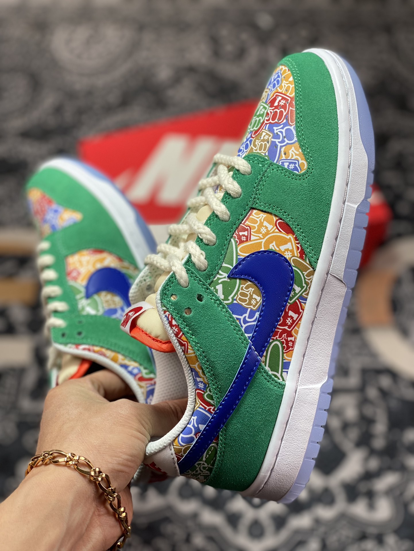 280 Nike SB Dunk Low”Foam Finger”扣篮系列低帮休闲运动滑板板鞋DZ5184-300