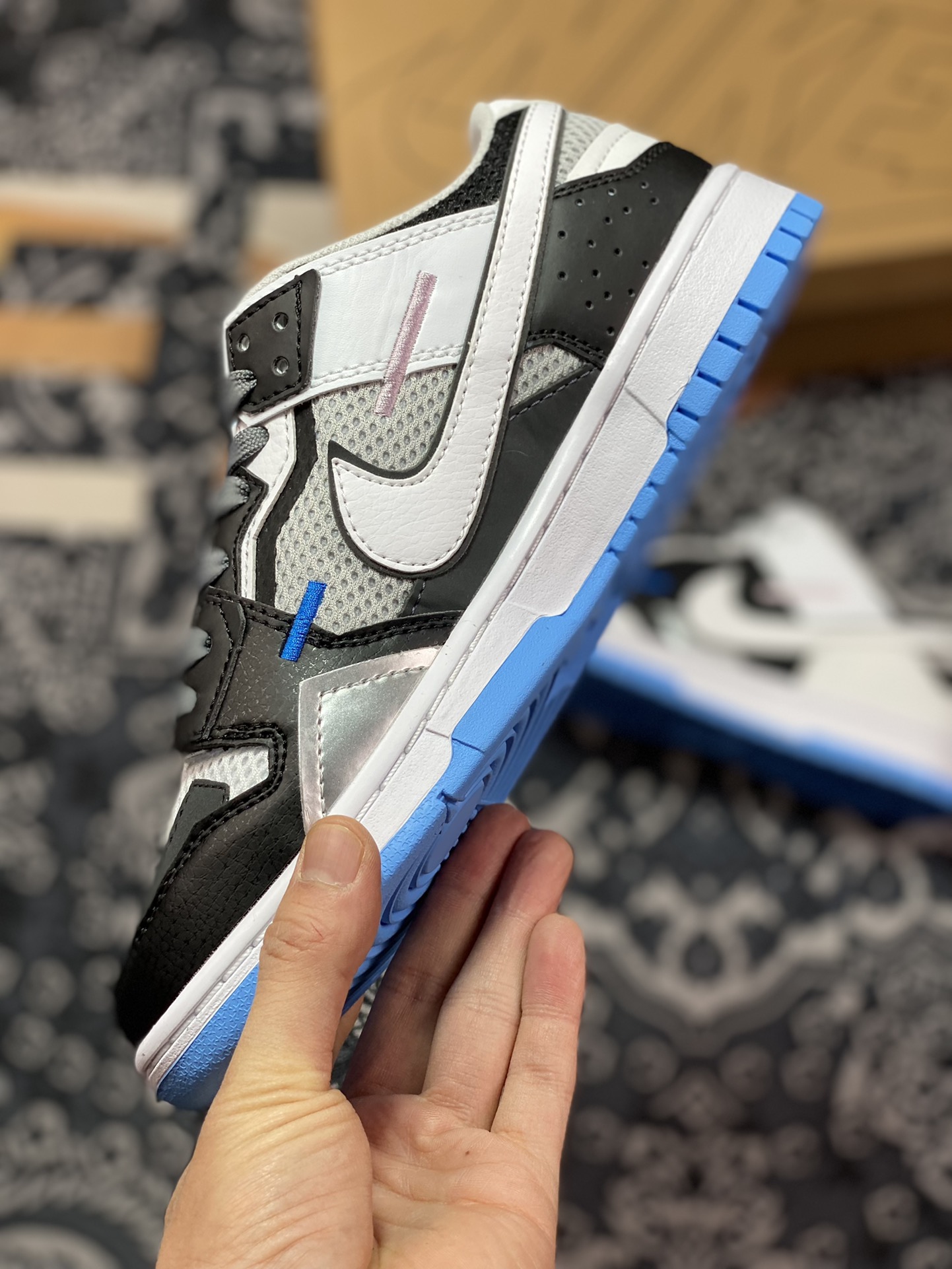 280 Nike SB Dunk Scrap Low”Mismatch”扣篮系列低帮经典DN5381-001