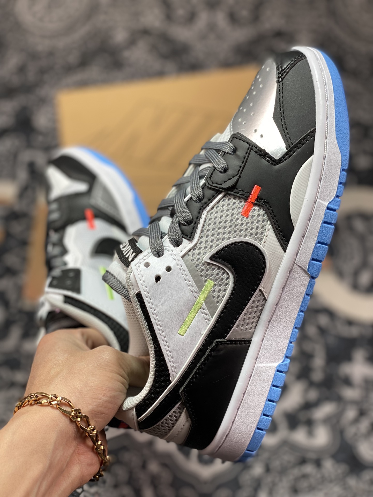 280 Nike SB Dunk Scrap Low”Mismatch”扣篮系列低帮经典DN5381-001