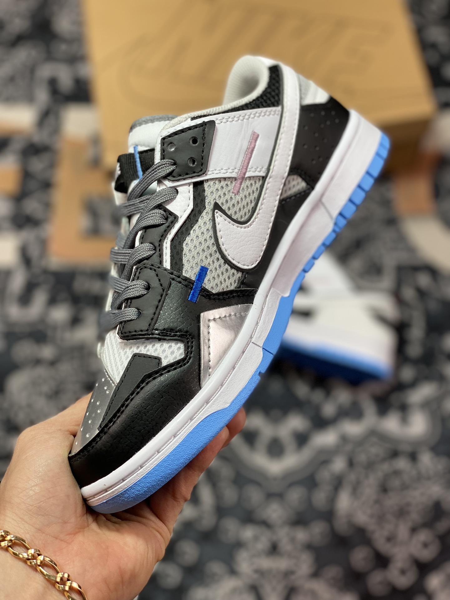 280 Nike SB Dunk Scrap Low”Mismatch”扣篮系列低帮经典DN5381-001