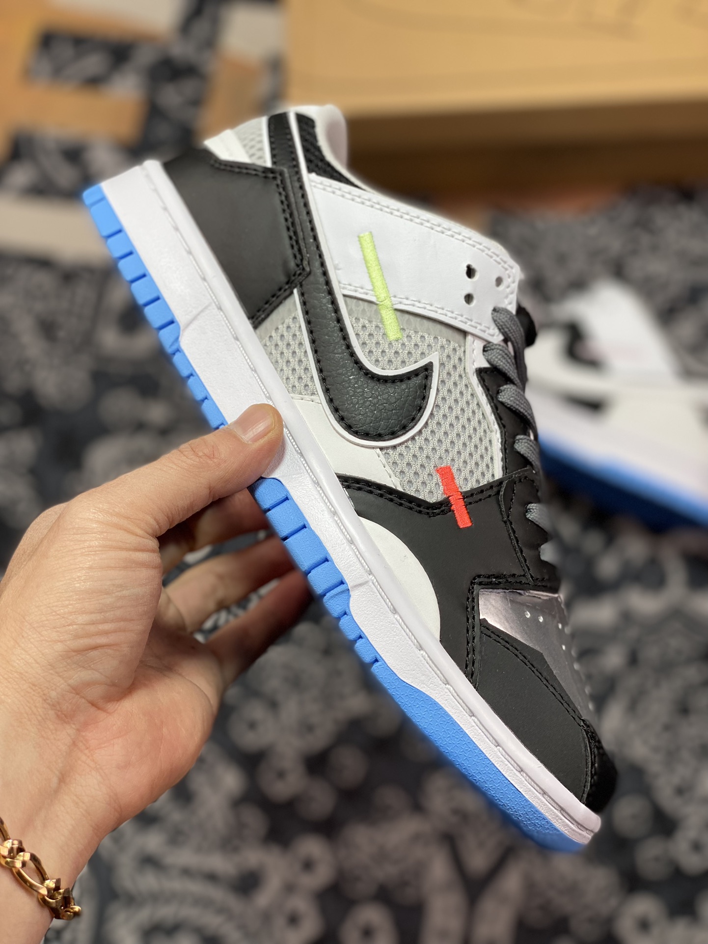 280 Nike SB Dunk Scrap Low”Mismatch”扣篮系列低帮经典DN5381-001