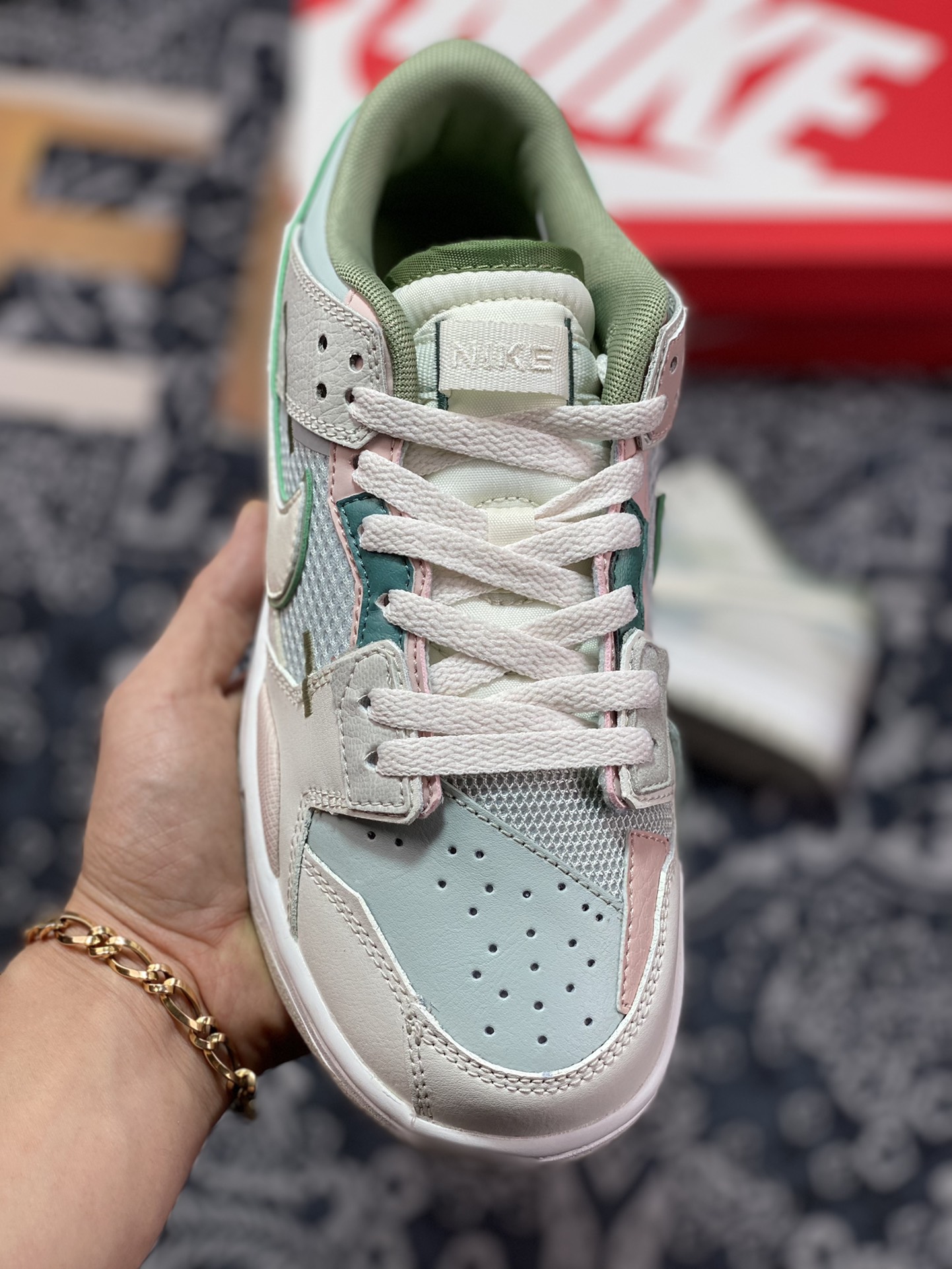 280 原Nike SB Dunk Scrap Low”Grey Haze Phantom”扣篮系列低帮DM0802-001