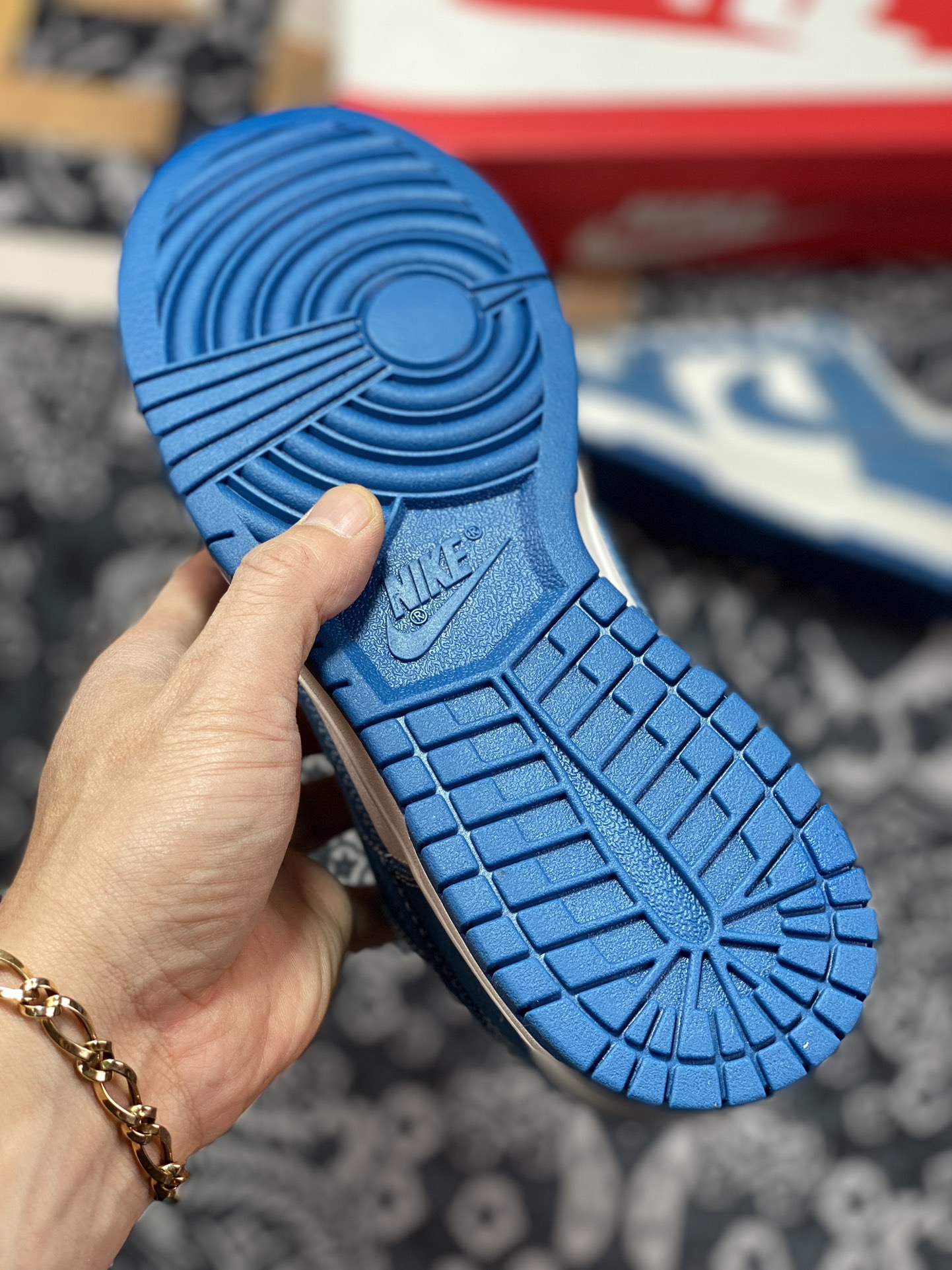 280 Nike SB Dunk Retro Low”Industrial Blue Sashiko”扣篮系列低帮休DV0834-101