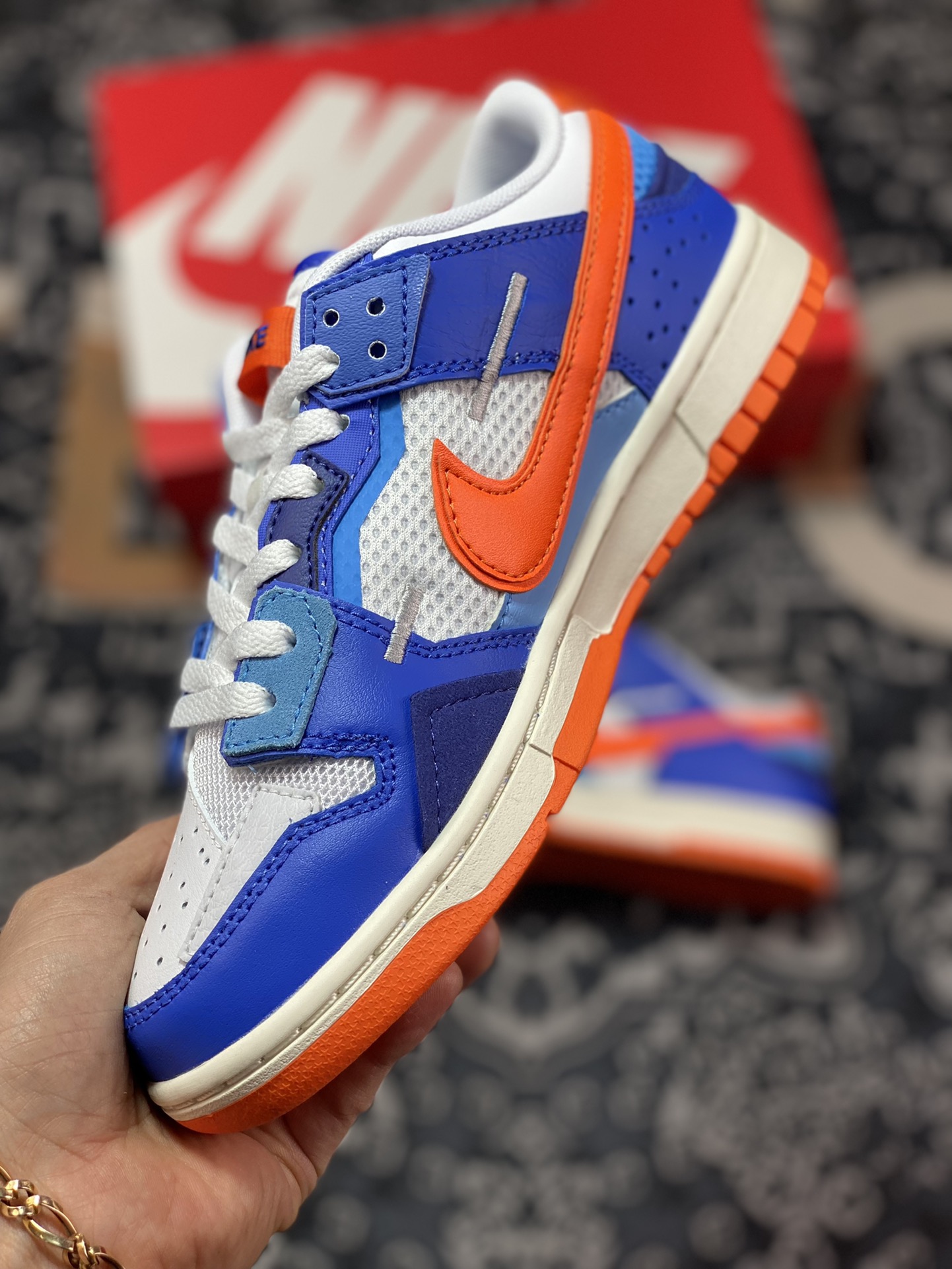 280 Nike SB Dunk Scrap Low”Knicks”扣篮系列低帮经典DM0128-100