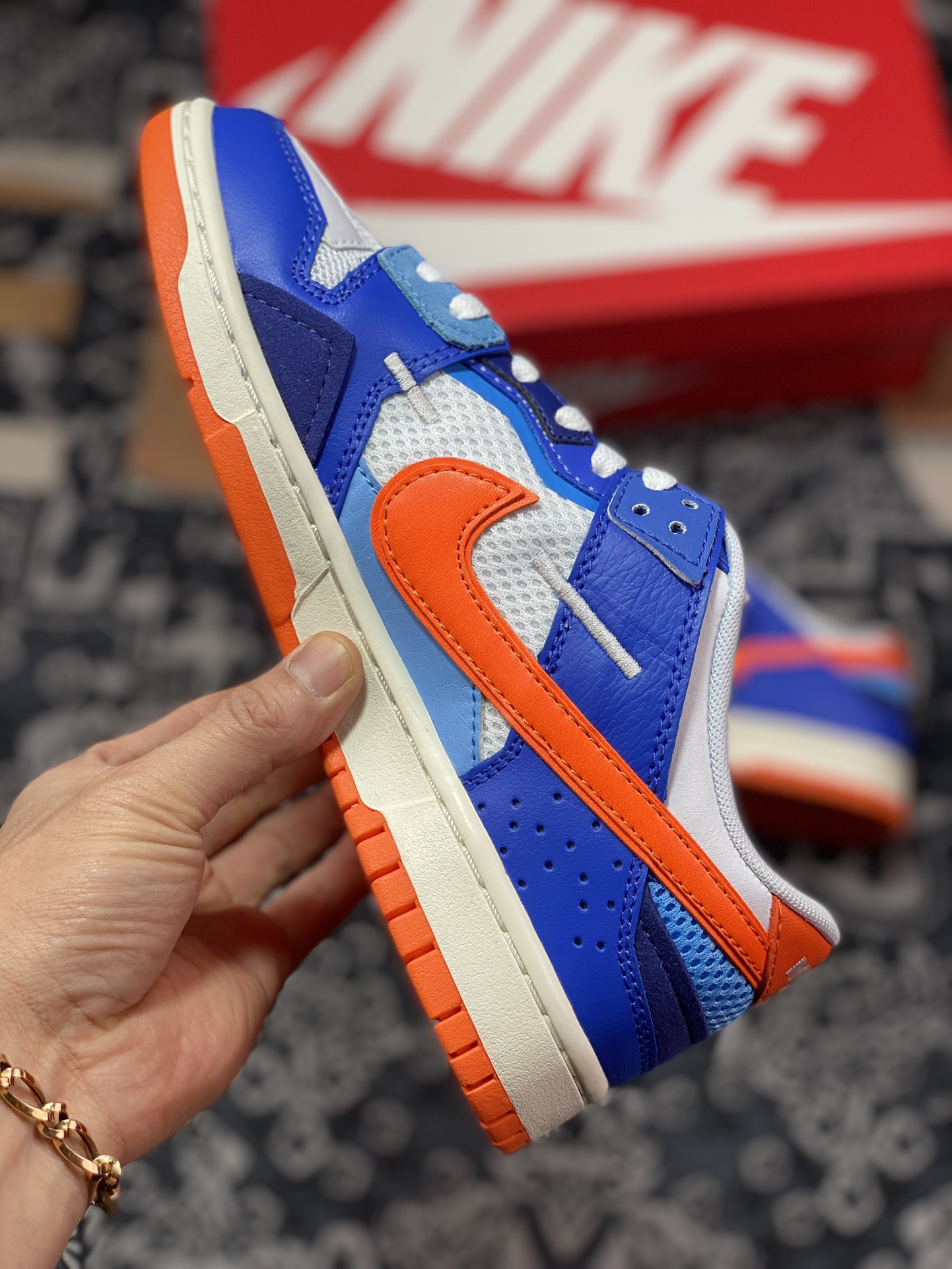 280 Nike SB Dunk Scrap Low”Knicks”扣篮系列低帮经典DM0128-100