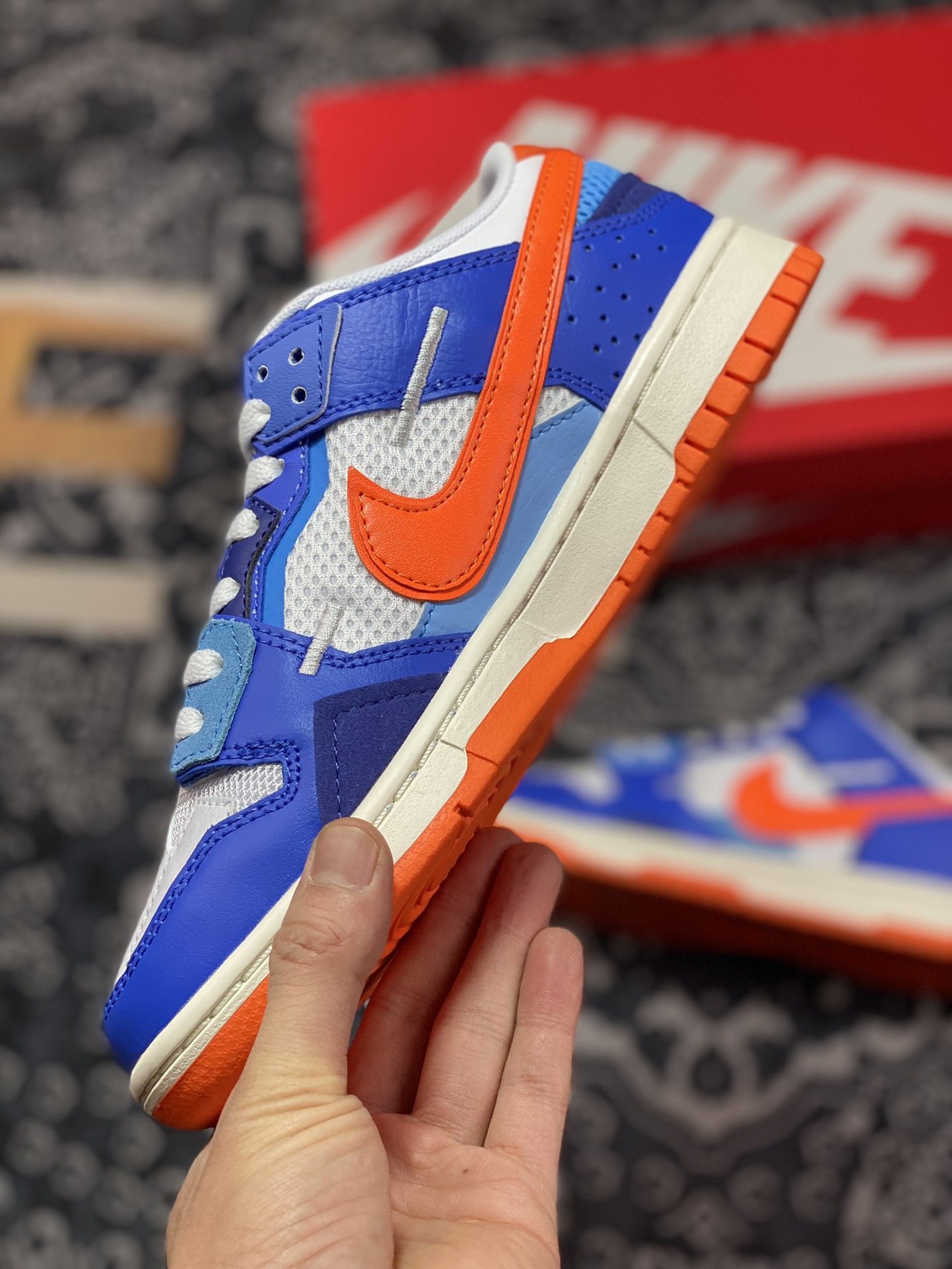 280 Nike SB Dunk Scrap Low”Knicks”扣篮系列低帮经典DM0128-100