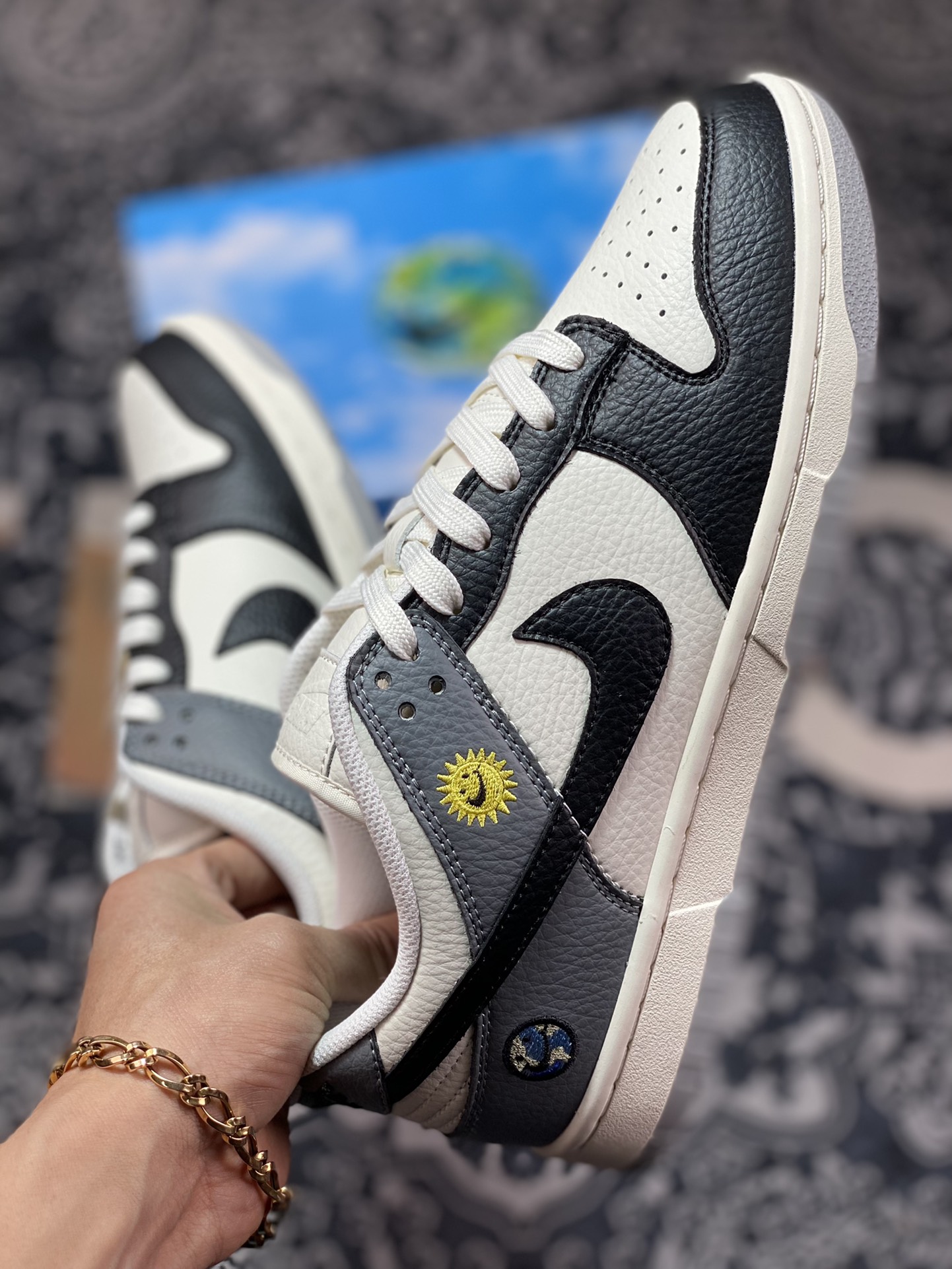 Nike By You SB Dunk Low Retro SP dunk series low-top casual sports skateboard shoes BB1609-113