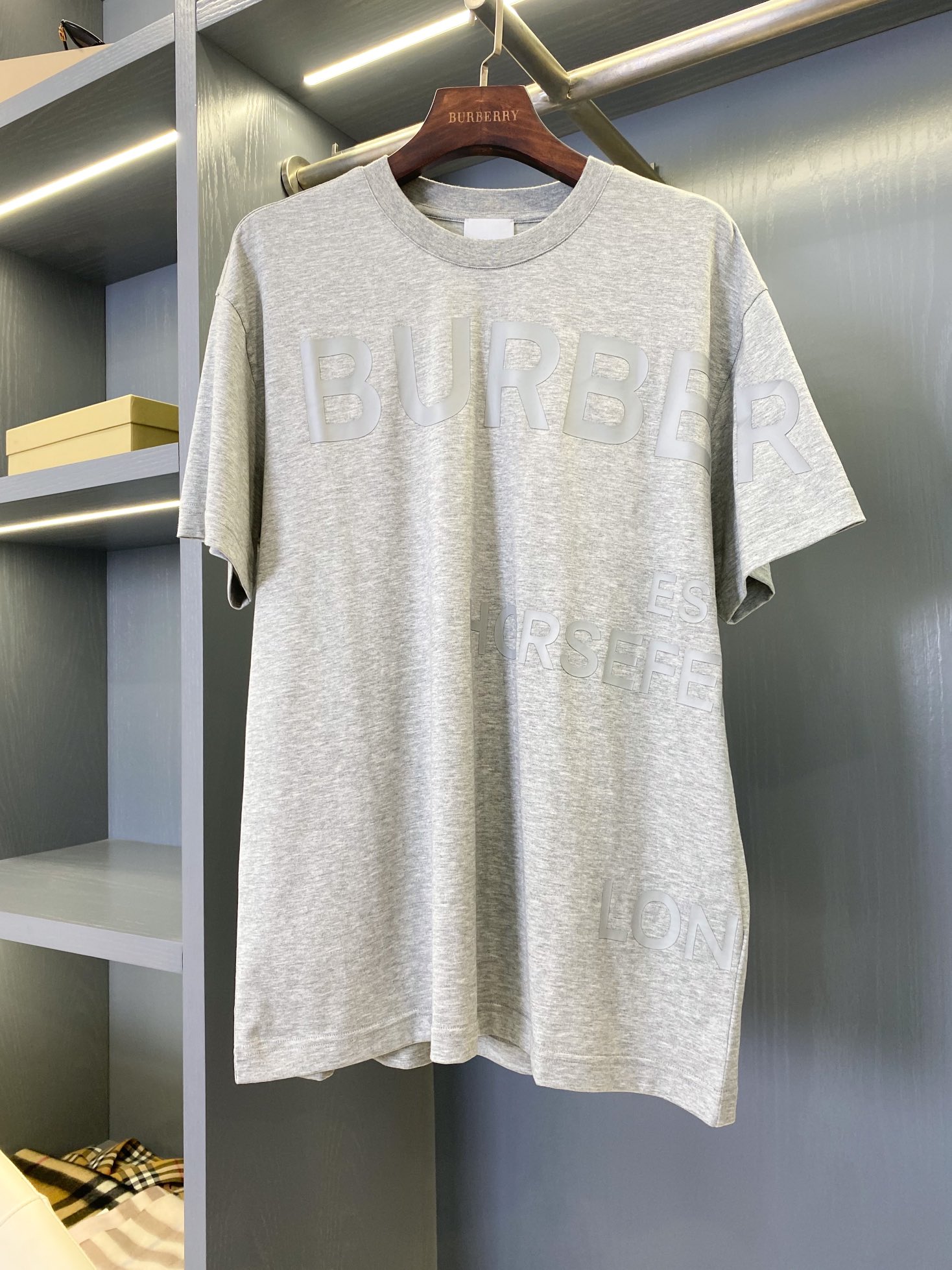 Burberry Perfect
 Clothing T-Shirt Printing Cotton Horseferry Casual