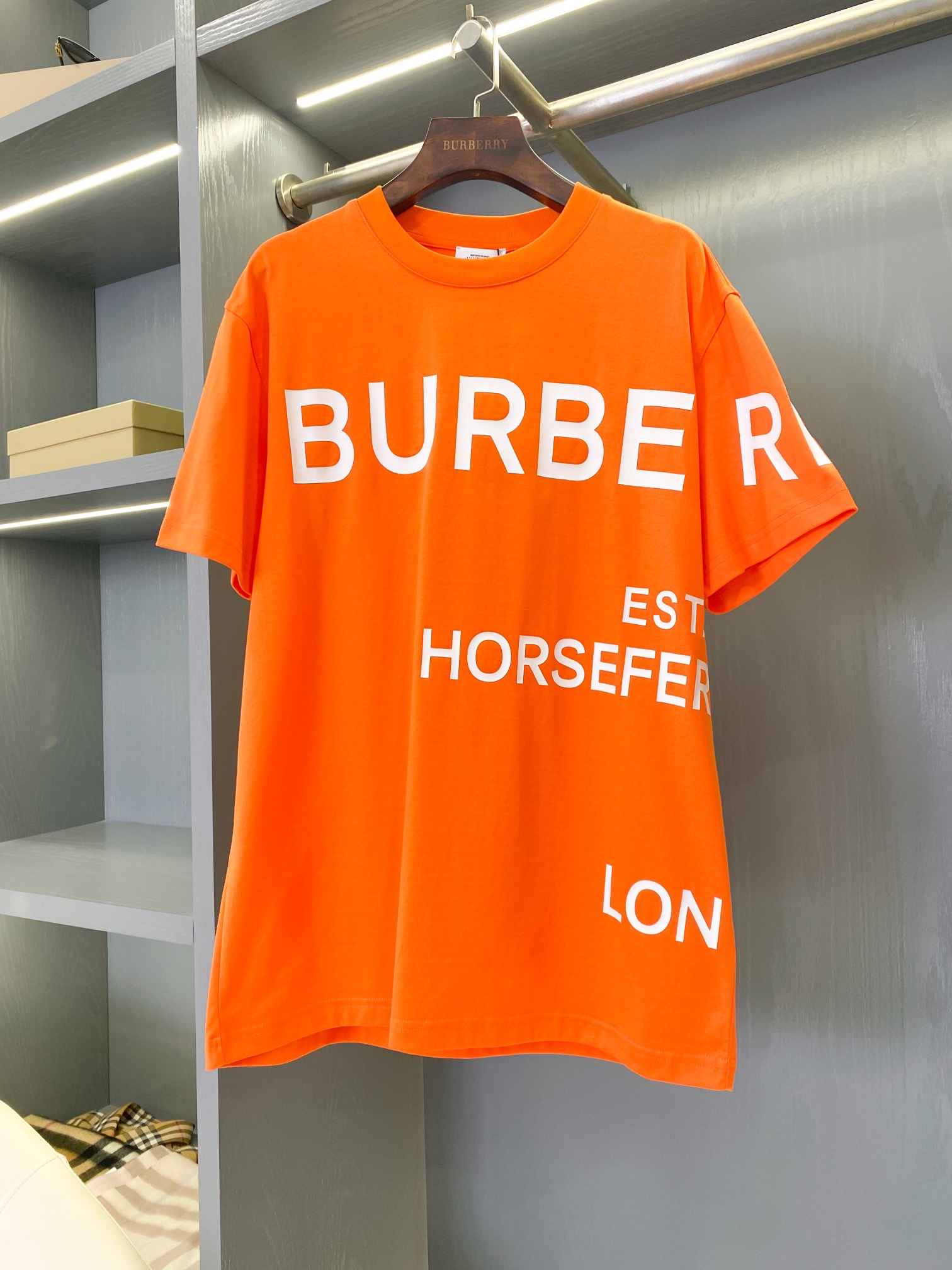Burberry Good
 Clothing T-Shirt Printing Cotton Horseferry Casual