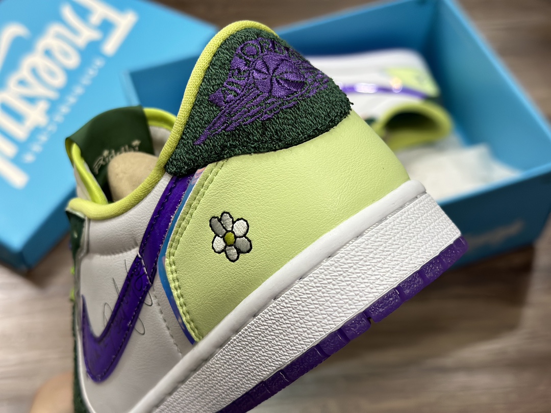 220 Air Jordan 1 Low aj1 慈善 乔1低帮篮球鞋  FD9665-351