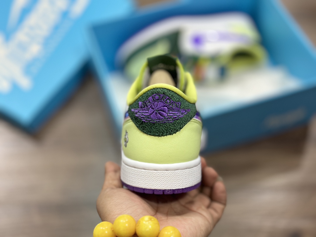 220 Air Jordan 1 Low aj1 慈善 乔1低帮篮球鞋  FD9665-351