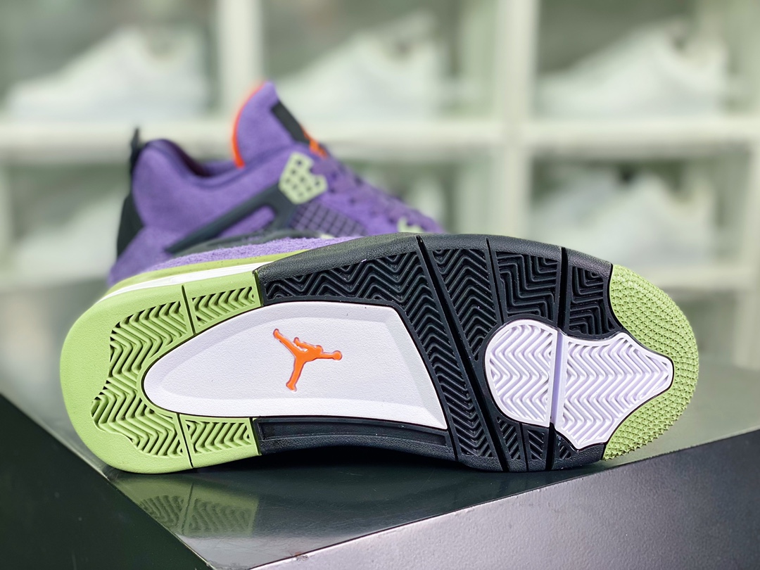 280 Wmns Air Jordan 4 Retro”Canyon Purple”AJ4代中帮“麂皮紫小丑”AQ9129-500