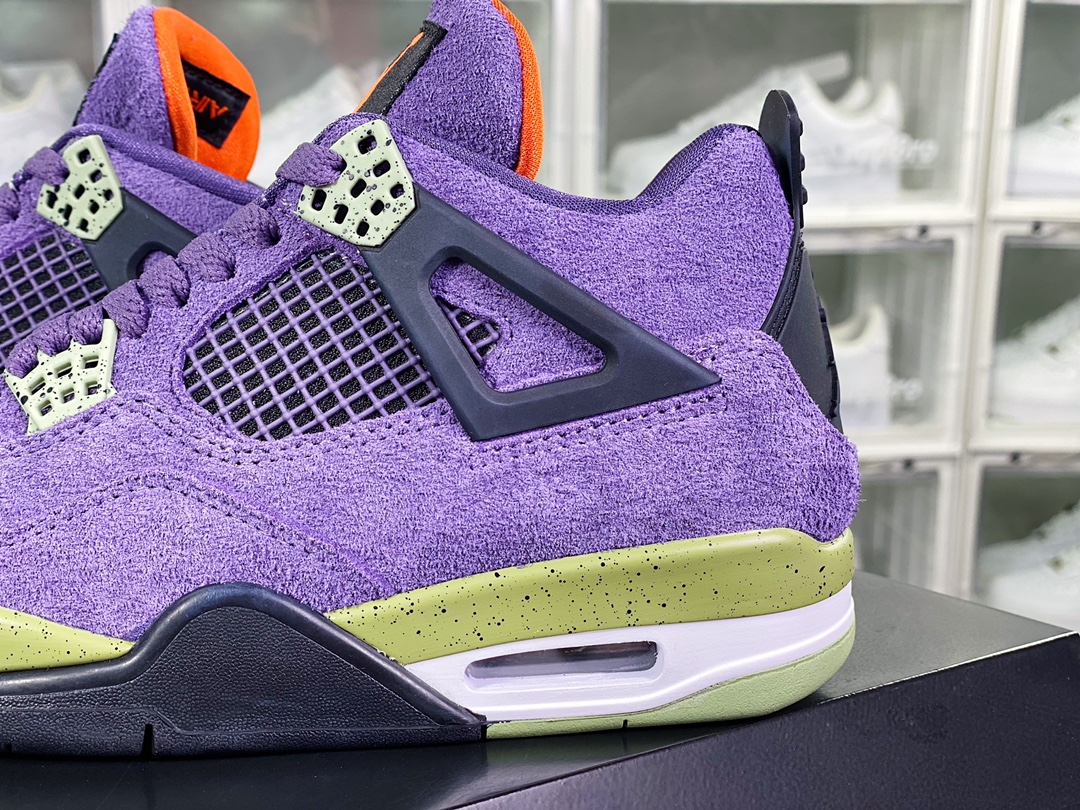 280 Wmns Air Jordan 4 Retro”Canyon Purple”AJ4代中帮“麂皮紫小丑”AQ9129-500