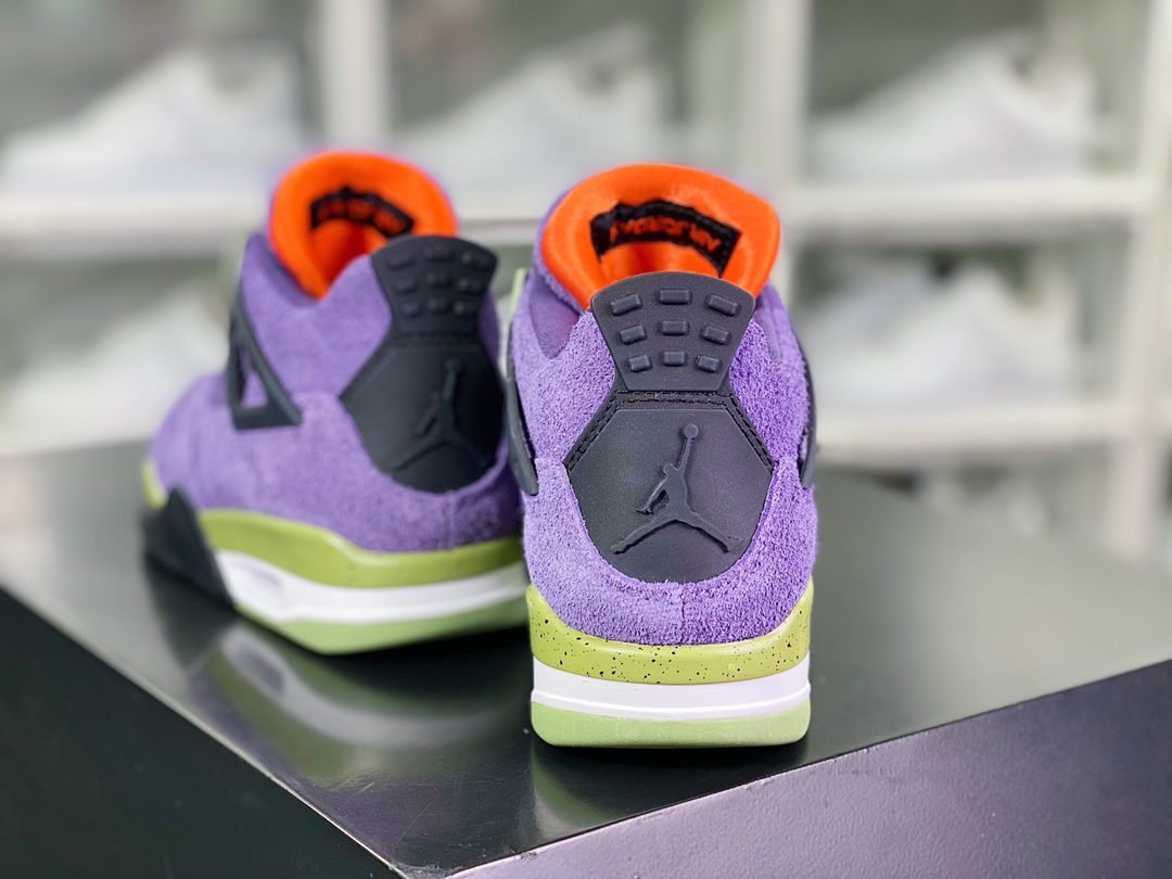 280 Wmns Air Jordan 4 Retro”Canyon Purple”AJ4代中帮“麂皮紫小丑”AQ9129-500