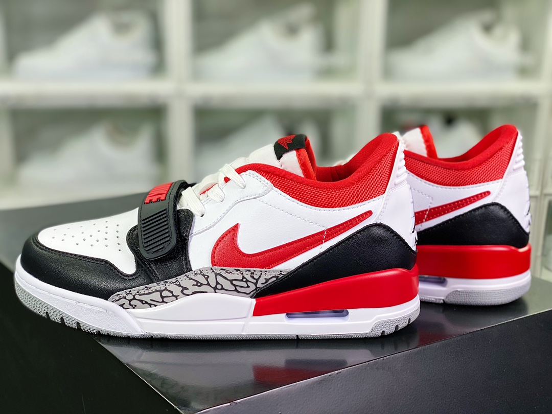 260 Air Jordan Legacy 312 Low”Black/White/Red”乔丹最强三合一CD7069-160