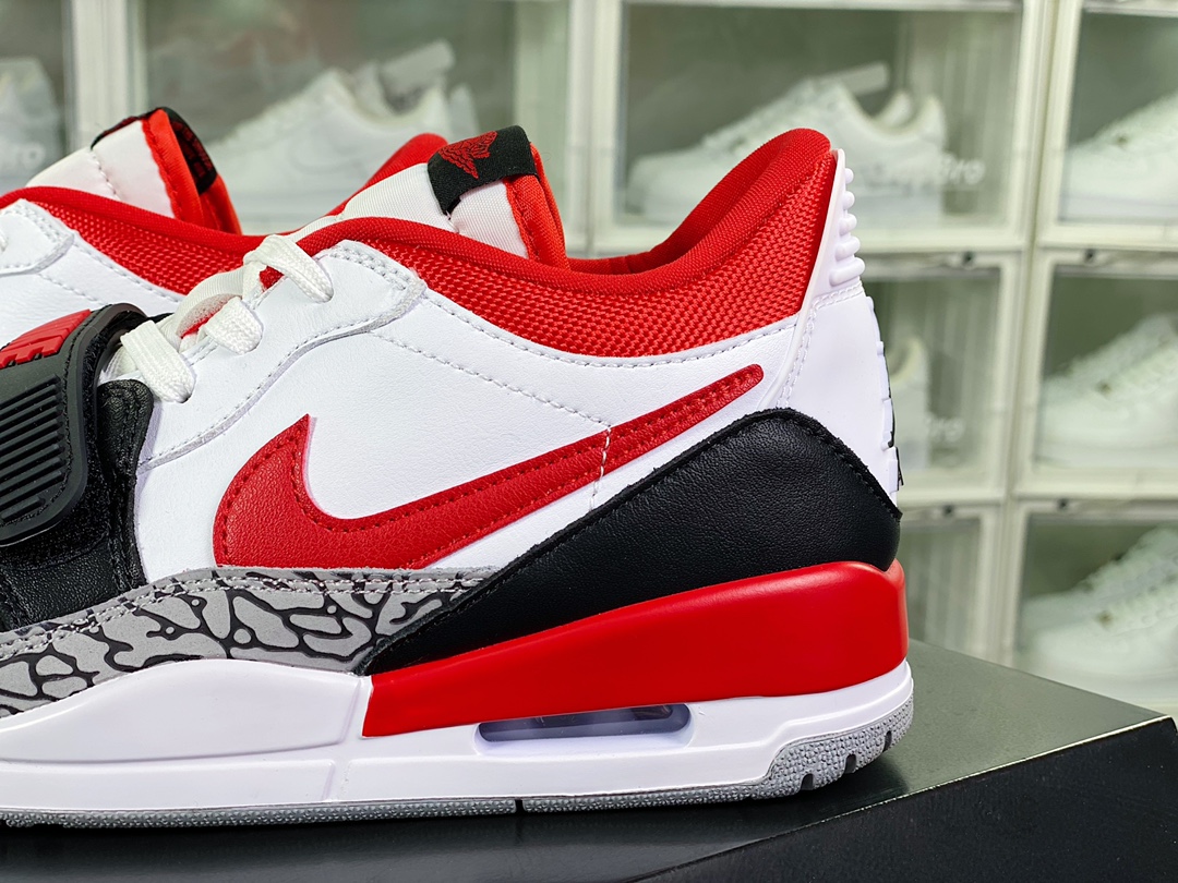 260 Air Jordan Legacy 312 Low”Black/White/Red”乔丹最强三合一CD7069-160
