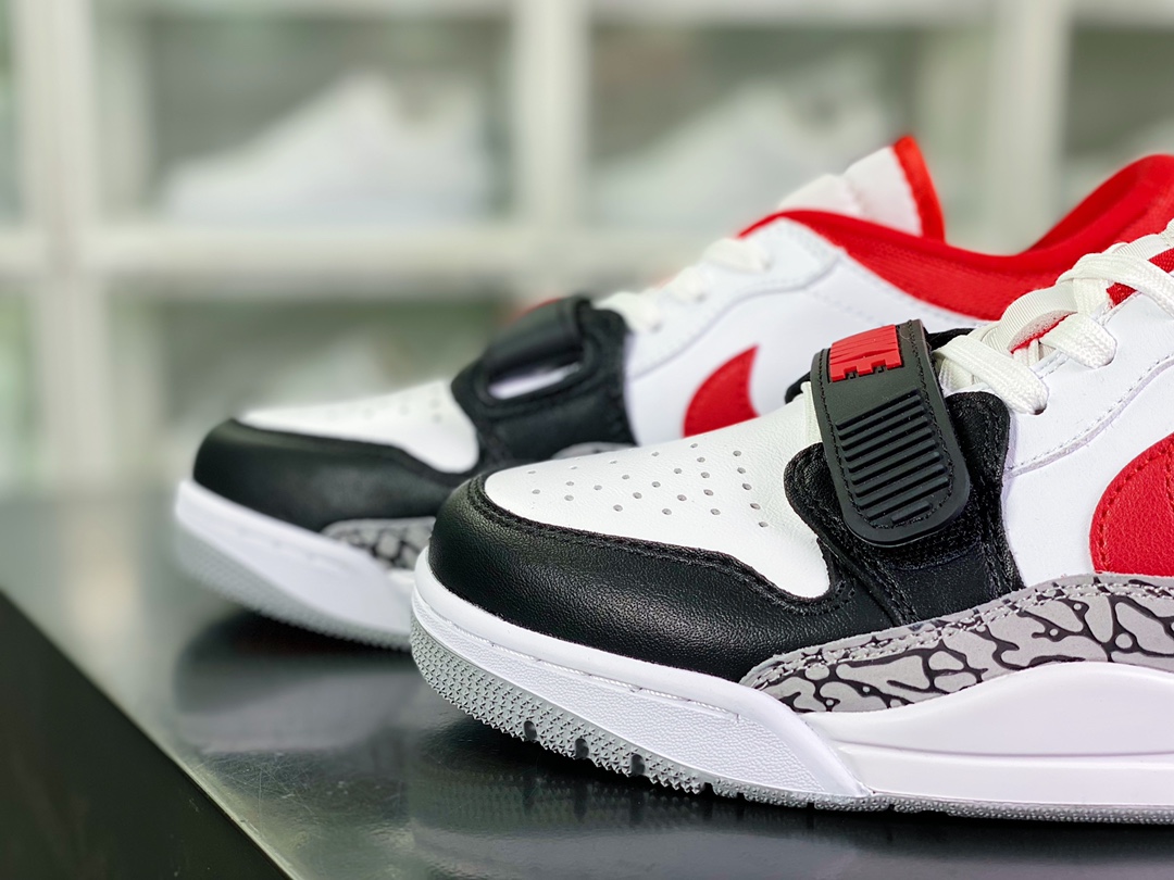 260 Air Jordan Legacy 312 Low”Black/White/Red”乔丹最强三合一CD7069-160