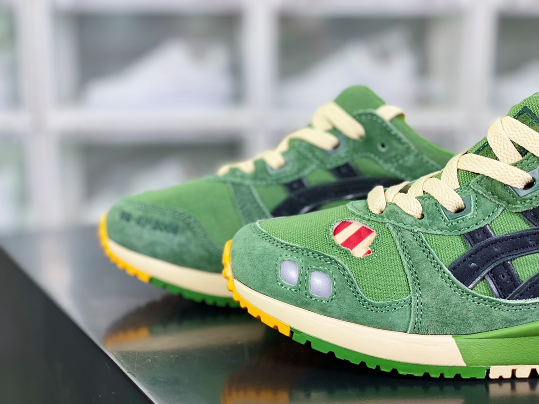 Sneaker Politics x 【Asics】 Gel-Lyte III OG ”Armed Forces” 3rd generation series low top 1201A516-300