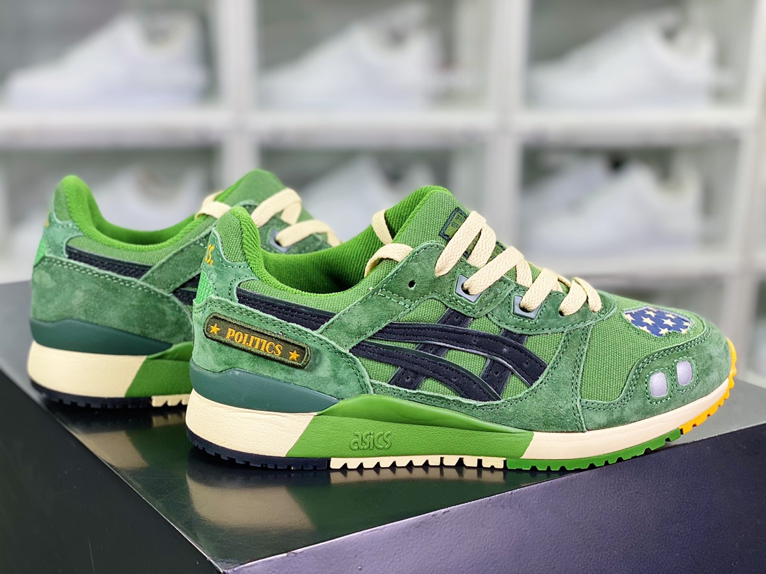 Sneaker Politics x 【Asics】 Gel-Lyte III OG ”Armed Forces” 3rd generation series low top 1201A516-300