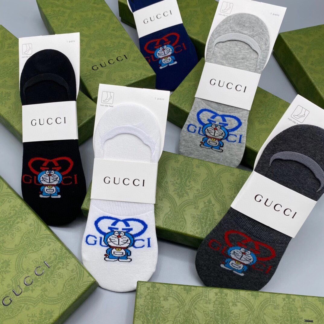 Gucci古奇️G家新品男款隐形袜子