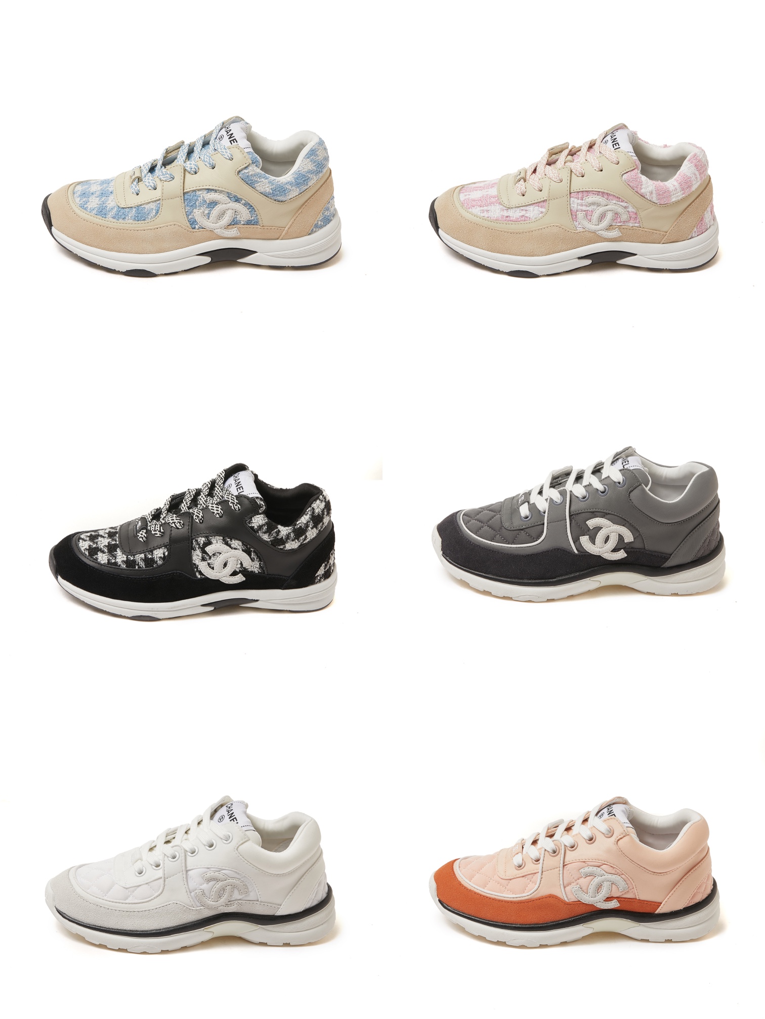 NO:261409,p Chanel Chanel - top casual sneakers for counter This classic design; the upper has a variety of craftsmanship and electric embroidery styles; the sole is fashionable and sporty; it is an extraordinary variety of color matching elements... The diversified mix and match is very beautiful and versatile, casual, fashionable, sports, and outdoors can be taken into consideration... Go Material The upper is made of original materials   small fragrance fabric The inner is original imported sheepskin lining. The sole is based on original TPU sole. The counter is boutique packaging for women 35–41. Men 39-46. Casual shoes/sports shoes, chanel, chanel, sneakers, sheepskin19860909p Chanel香奈儿——专柜顶级休闲款运动鞋 这款经典设计；鞋面多种工艺电绣的风格；大底却时尚运动；不平凡的拥入了多种配色元素…… 多元化混搭非常好看百搭,休闲,时尚,运动,户外都能兼顾…… Go 材料 鞋面采用 原版材料制作 小香风布料 内里采用 原版进口羊皮里 大底根据 原版TPU大底 专柜精品包装全套女35–41 男39-46,休闲鞋/运动鞋,chanel,chanel,sneakers,sheepskin,Women's Shoes