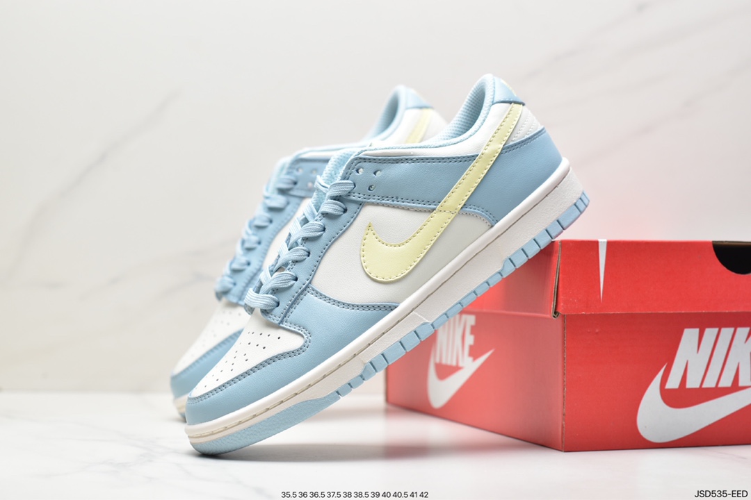 200 Nike SB Dunk Low 晴天蓝 性价比天花板 DD1503-123