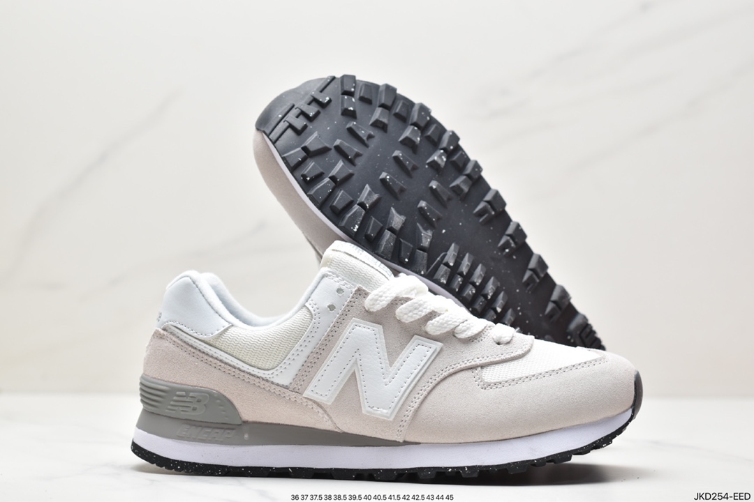 New Balance 574 Series 574 low-top retro jogging shoes U574EVW