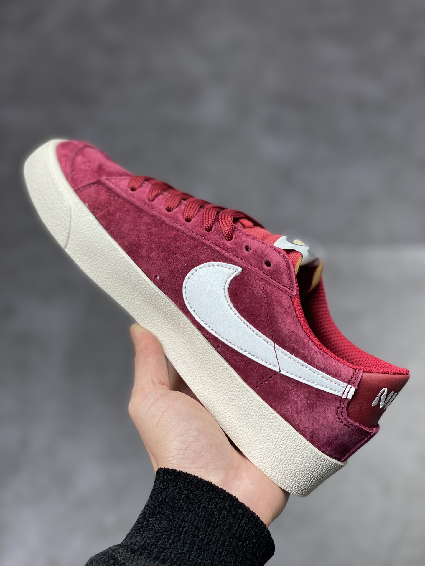 160 Nike Blazer Low 酒红兔年限定 经典百搭低帮开拓者休闲运动板鞋DX5461-002