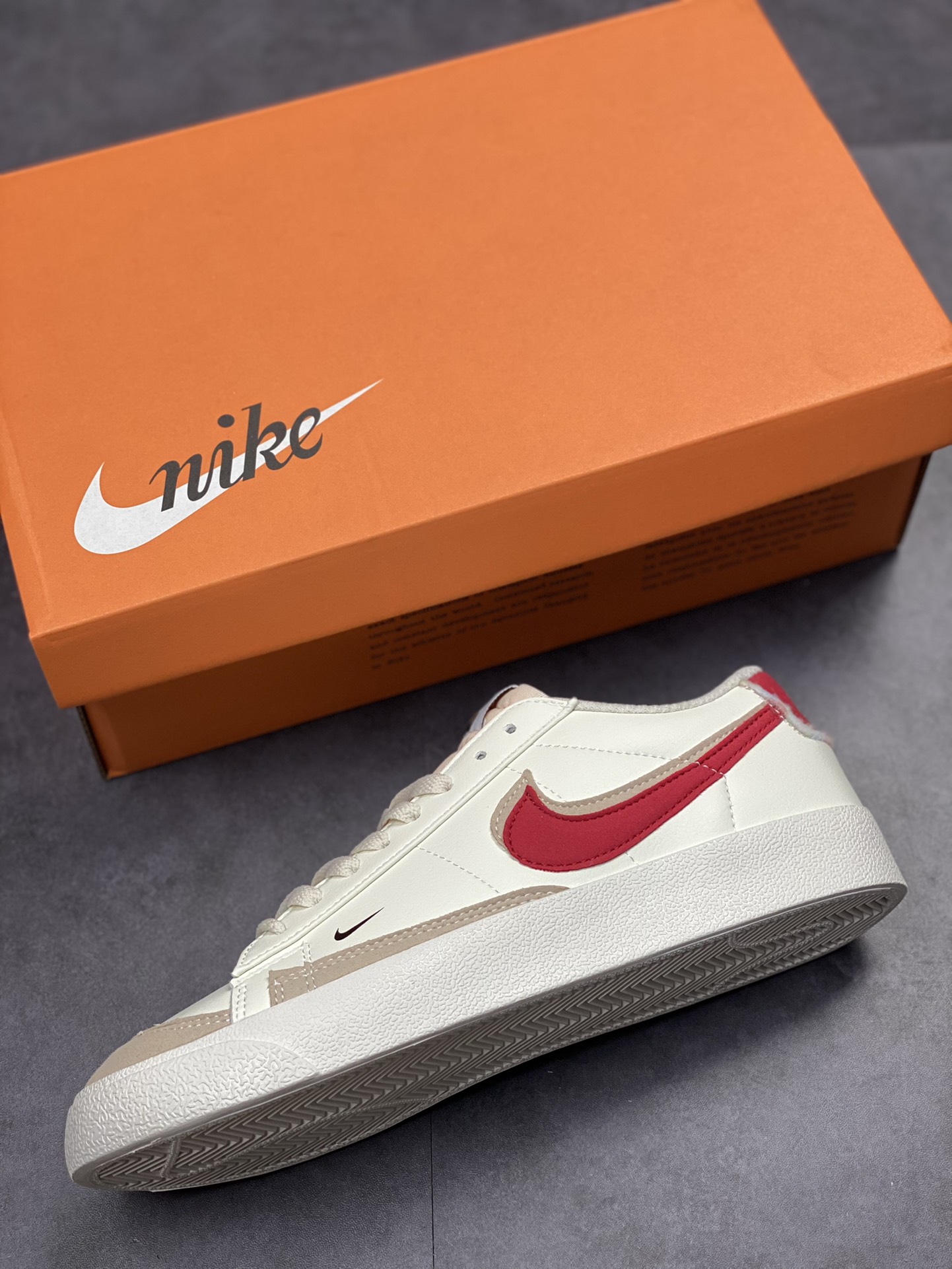 170 Nike Blazer Low 米白双钩 经典百搭低帮开拓者休闲运动板鞋DX6064-161