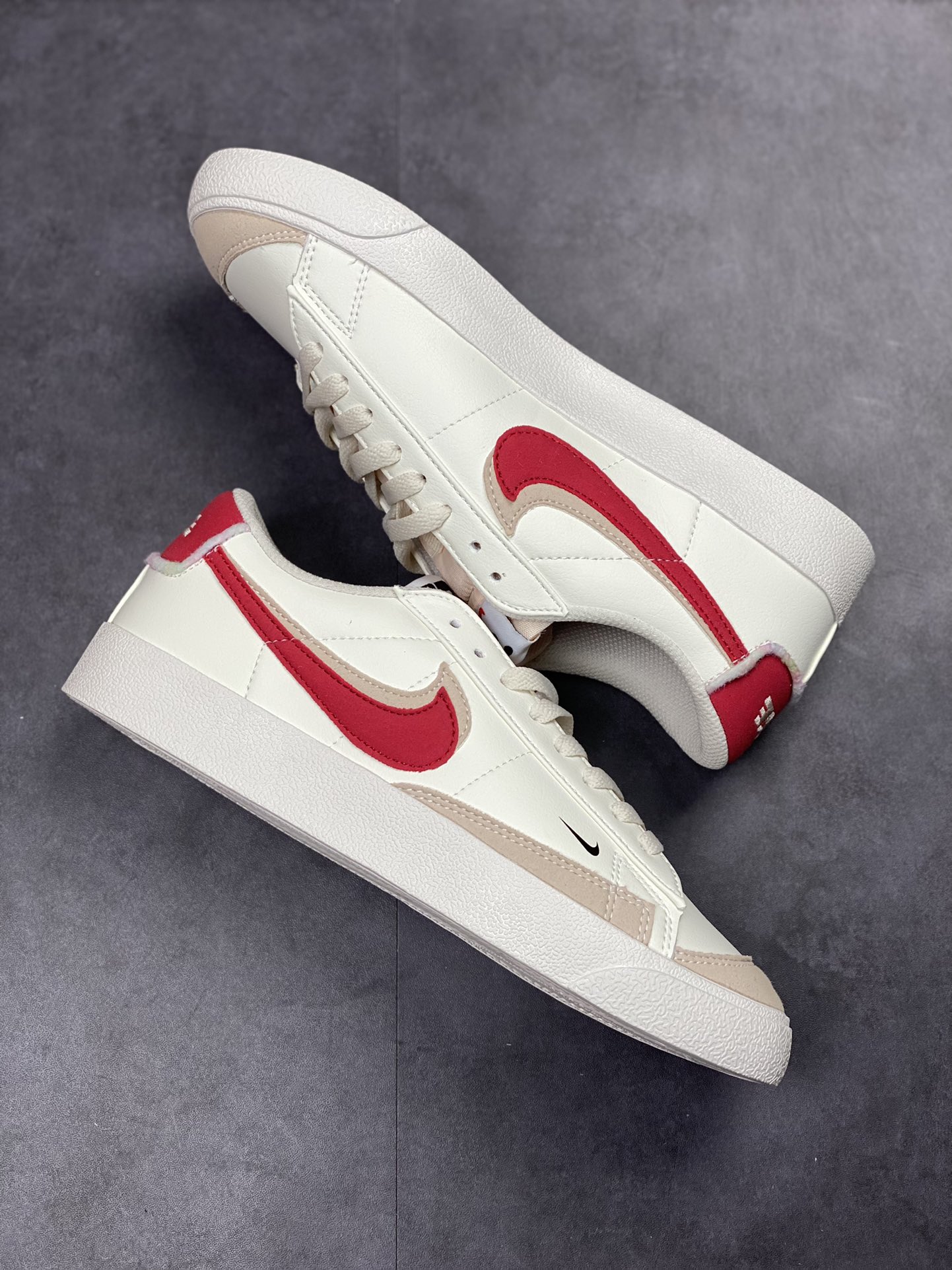 170 Nike Blazer Low 米白双钩 经典百搭低帮开拓者休闲运动板鞋DX6064-161
