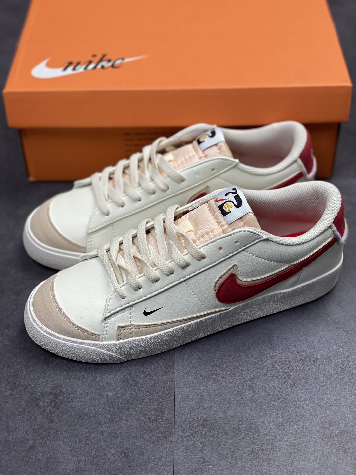 170 Nike Blazer Low 米白双钩 经典百搭低帮开拓者休闲运动板鞋DX6064-161