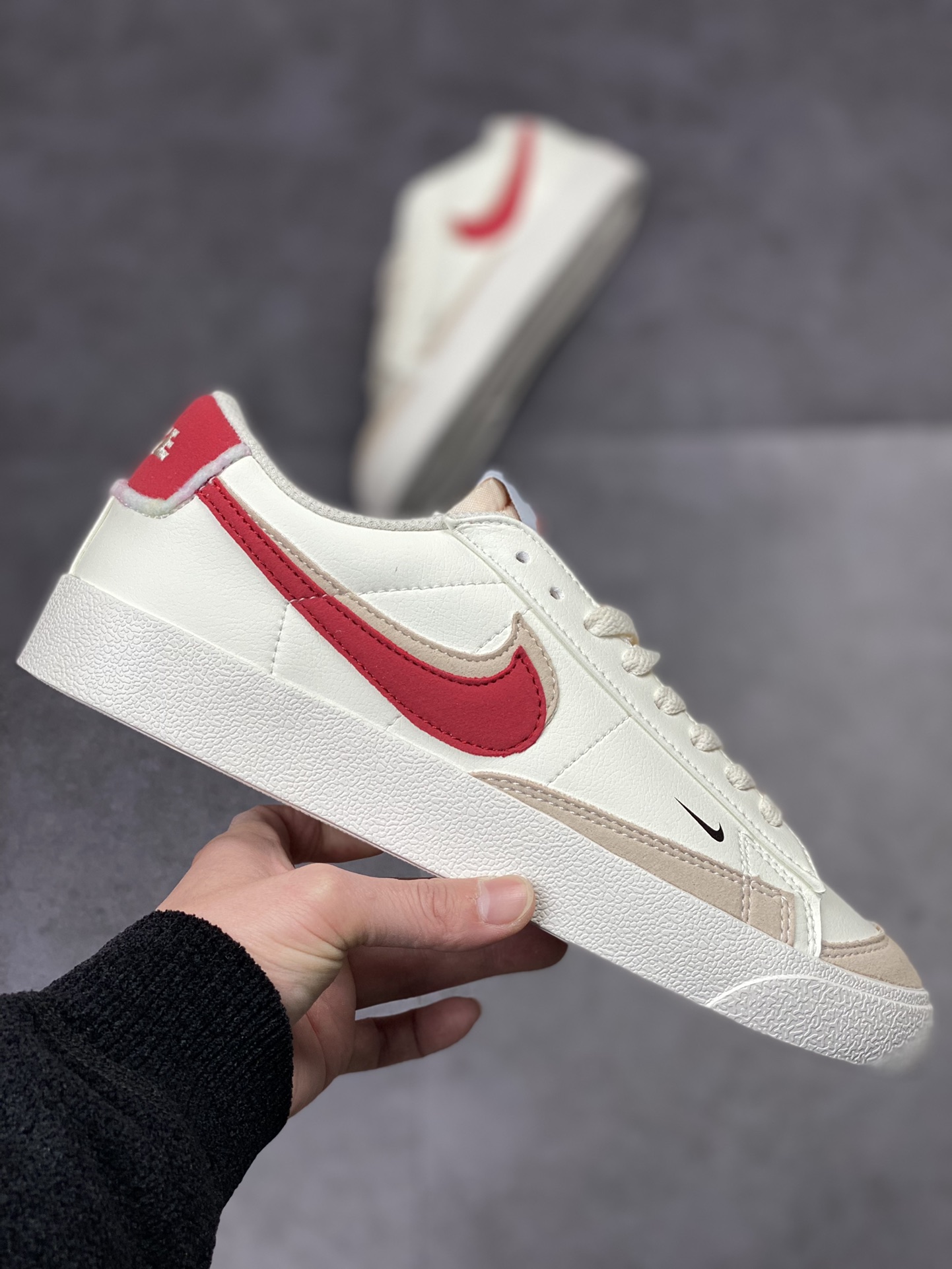 170 Nike Blazer Low 米白双钩 经典百搭低帮开拓者休闲运动板鞋DX6064-161