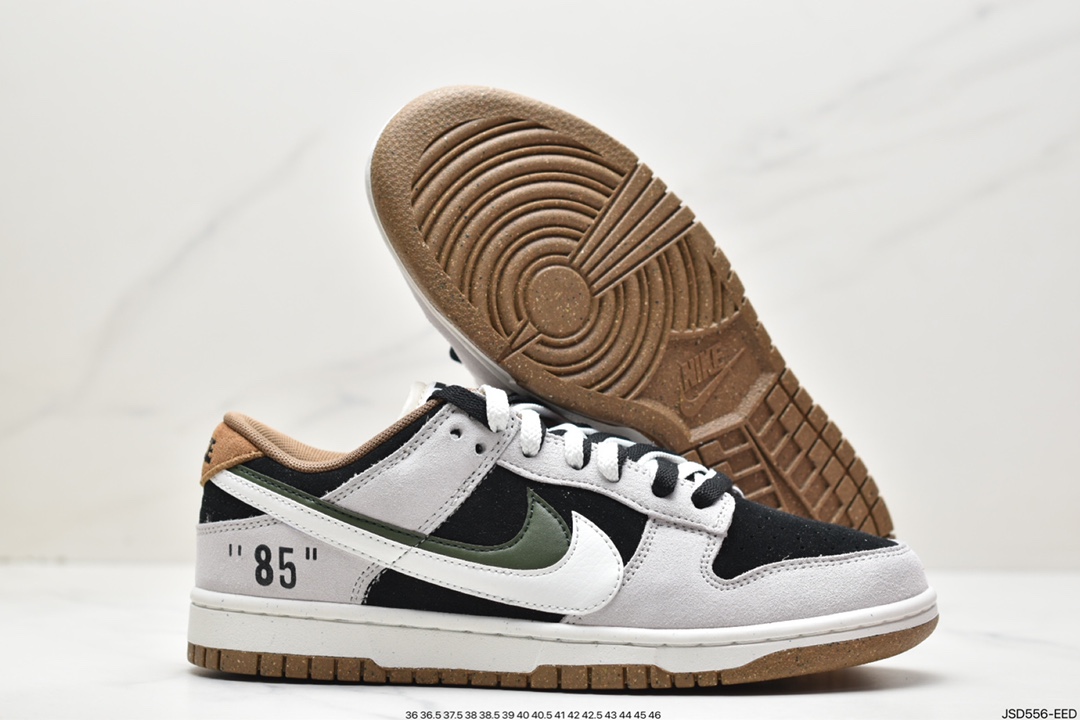 200 Nike Dunk Low SE ”85” 灰黑绿双钩DO9457-123
