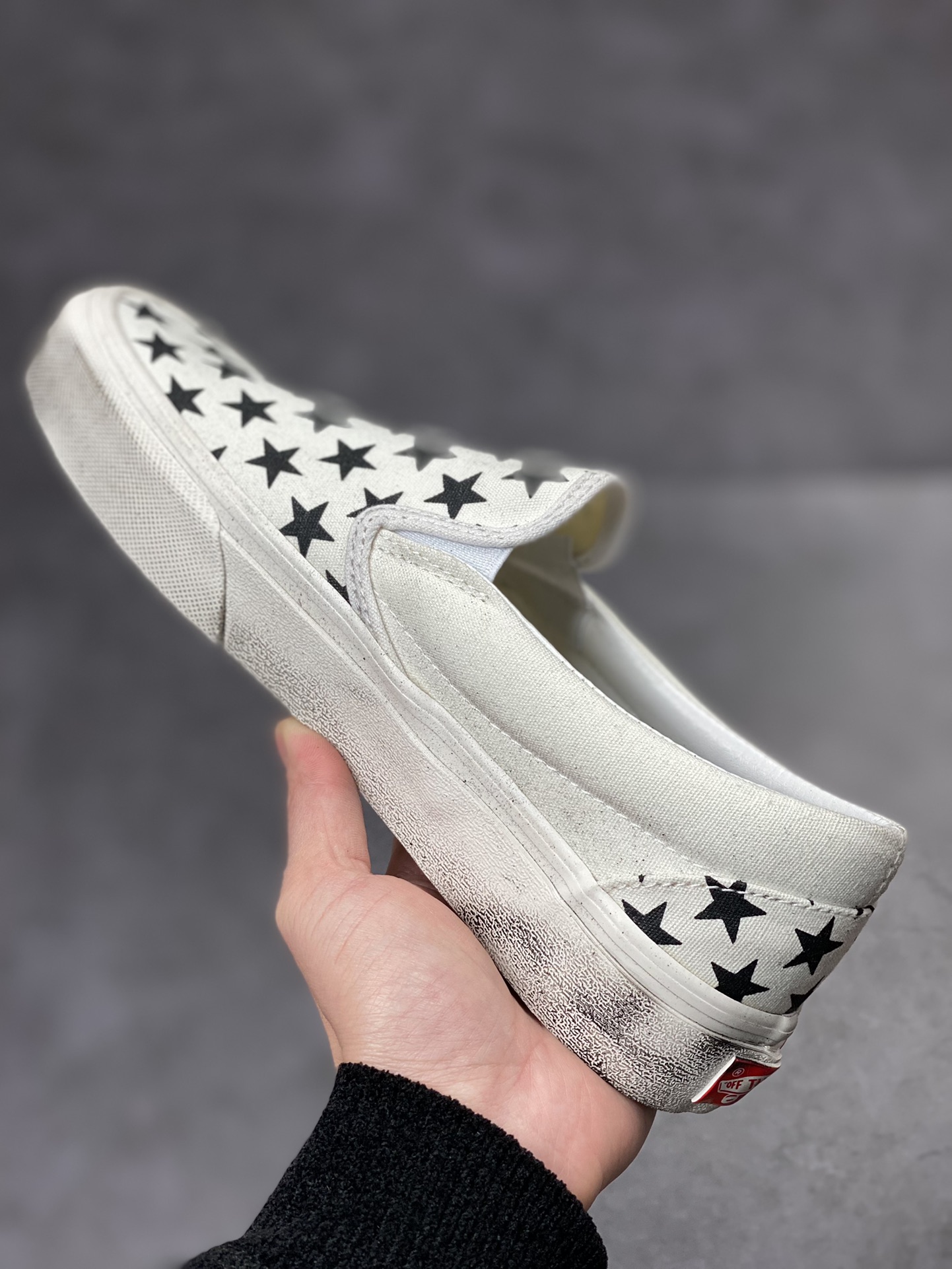 VANS VAULT x BIANCA CHANDON joint model star distressed lazy canvas shoes VN0A3QXYBA2