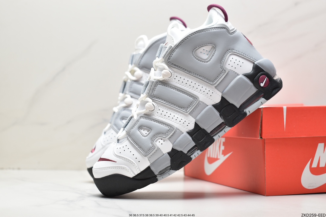 270 Nike Air More Uptempo皮蓬全掌气垫篮球鞋 DV1137-100