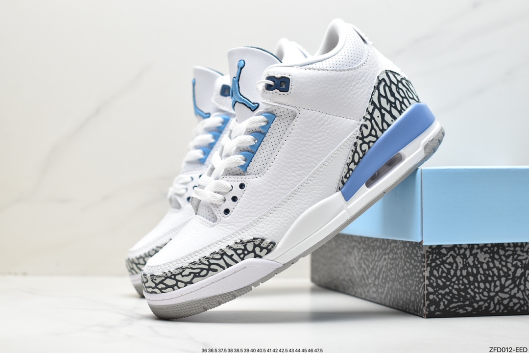 280 Air Jordan 3 Retro 全新批次 迈克尔·乔丹AJ3代中帮篮球鞋CT8532-104