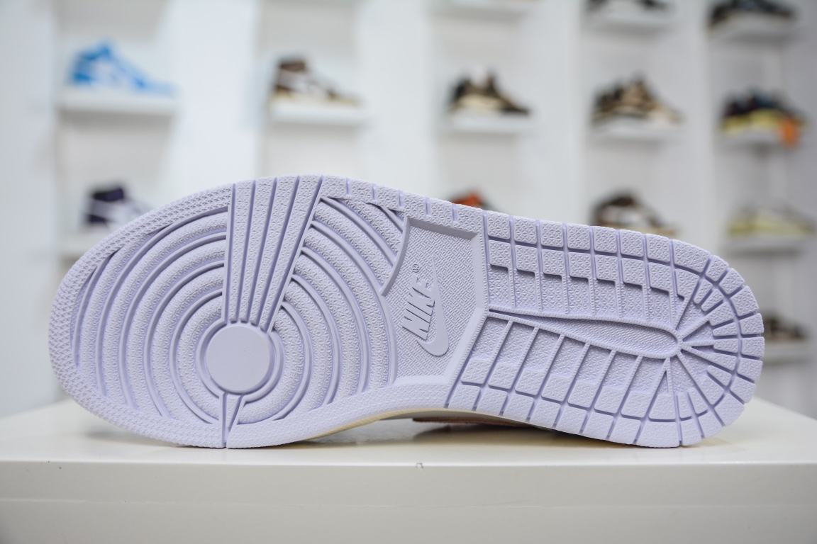 200 原装Air Jordan AJ1 Low 低帮 解构灰粉 DN1635-002
